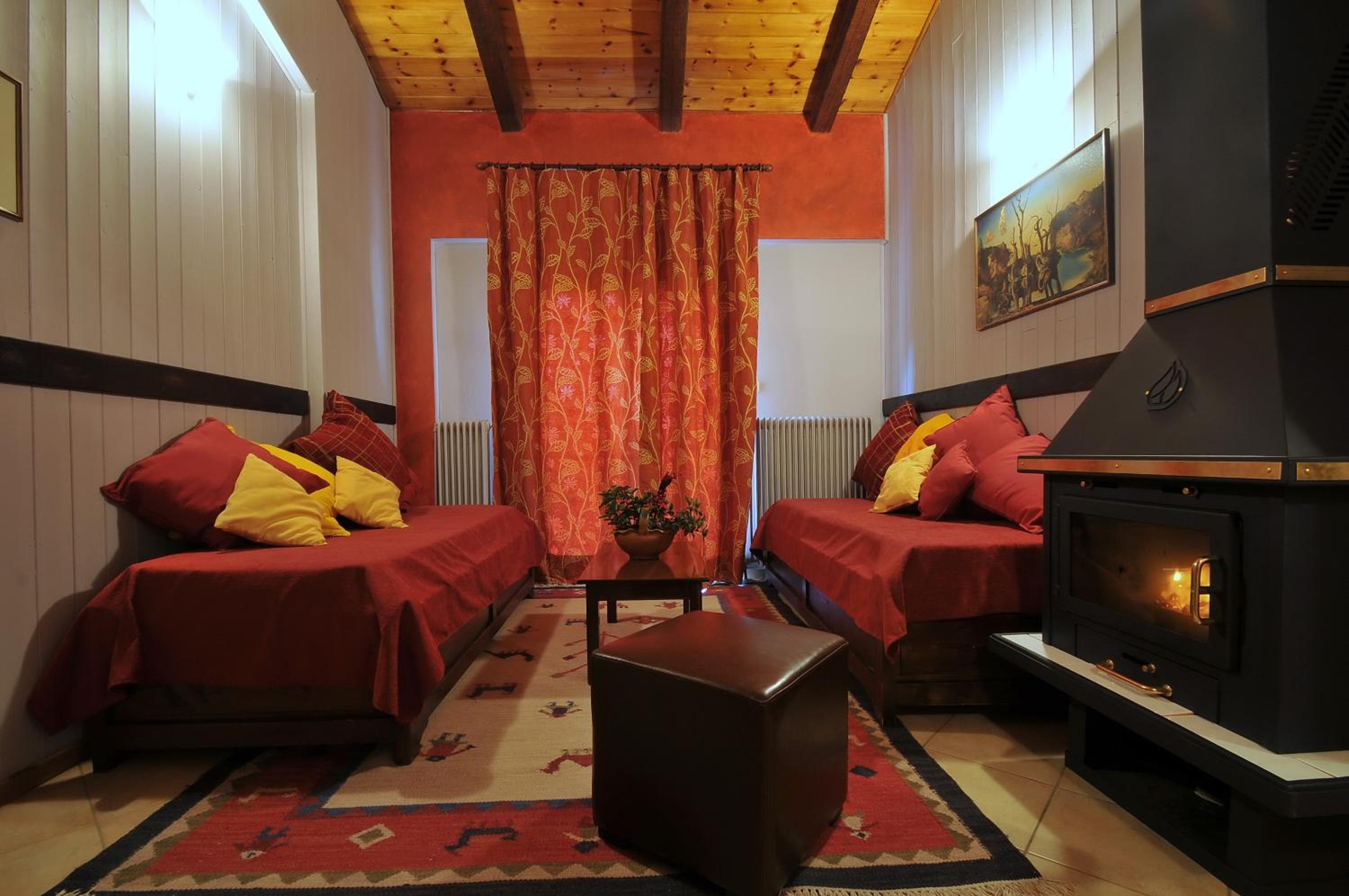 Suite with Fireplace - Attic