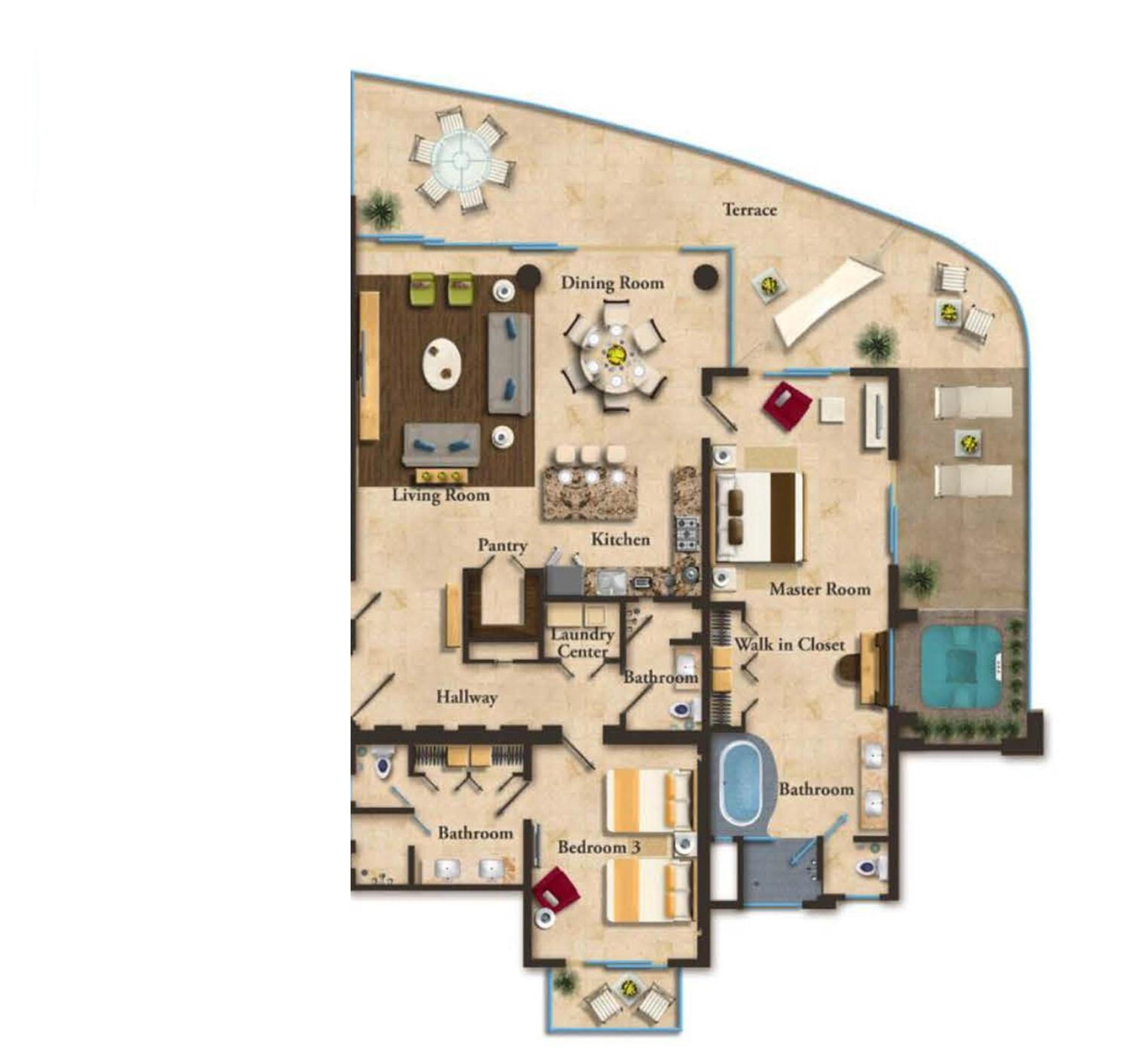 Two Bedroom Panorama Suite