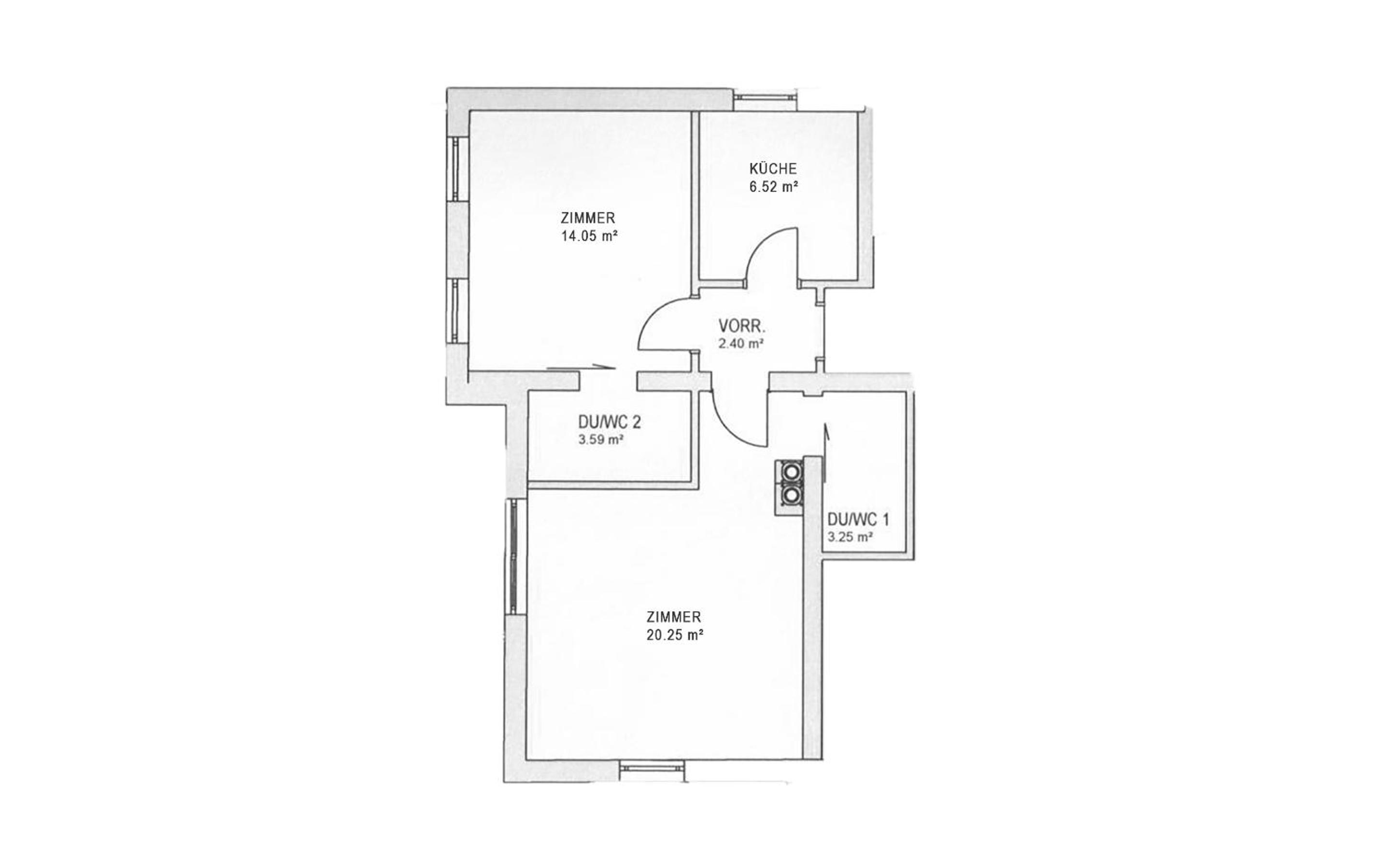 Two Bedroom Apartment - Basement