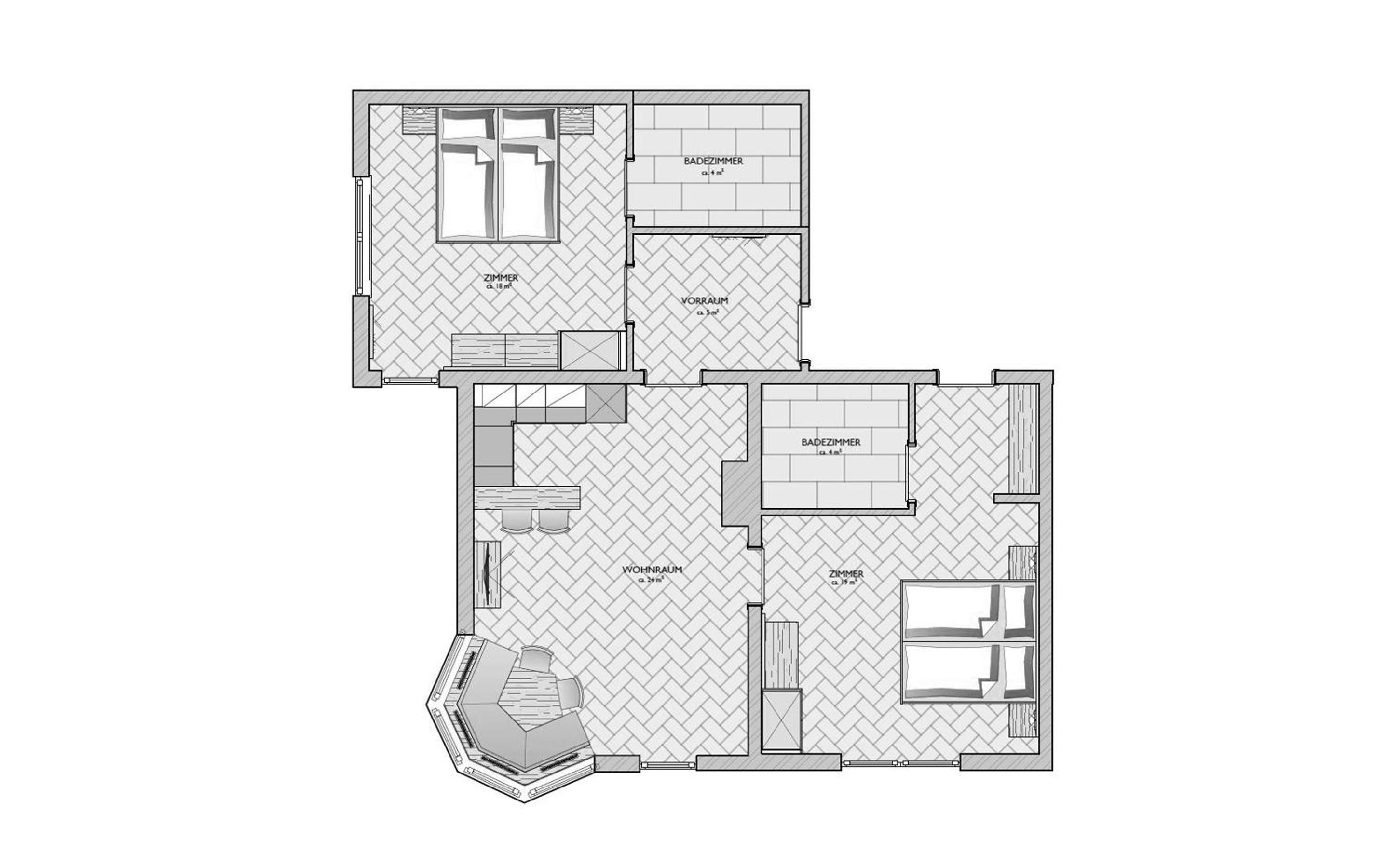 Two-Bedroom Apartment