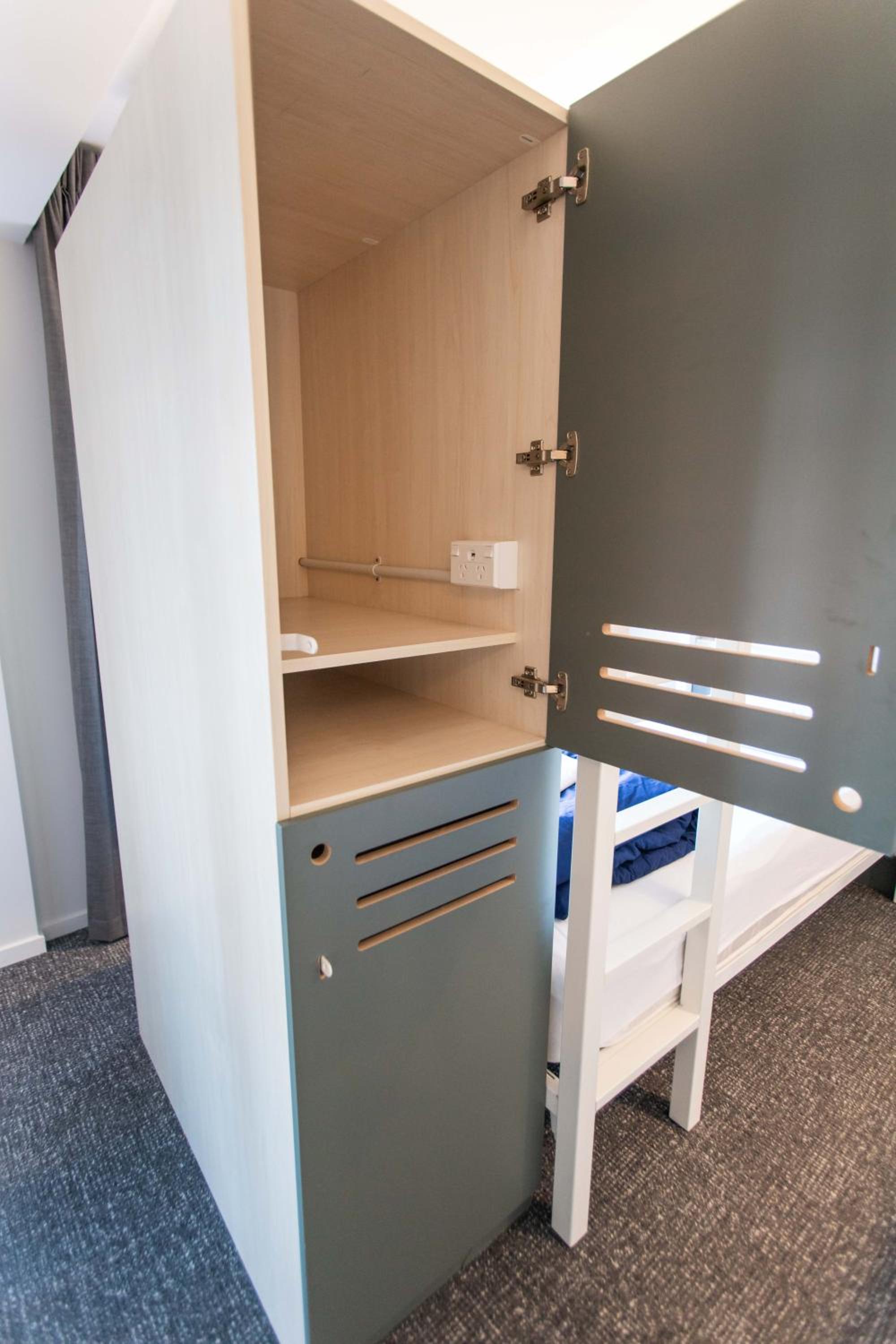Bed in Male Dormitory