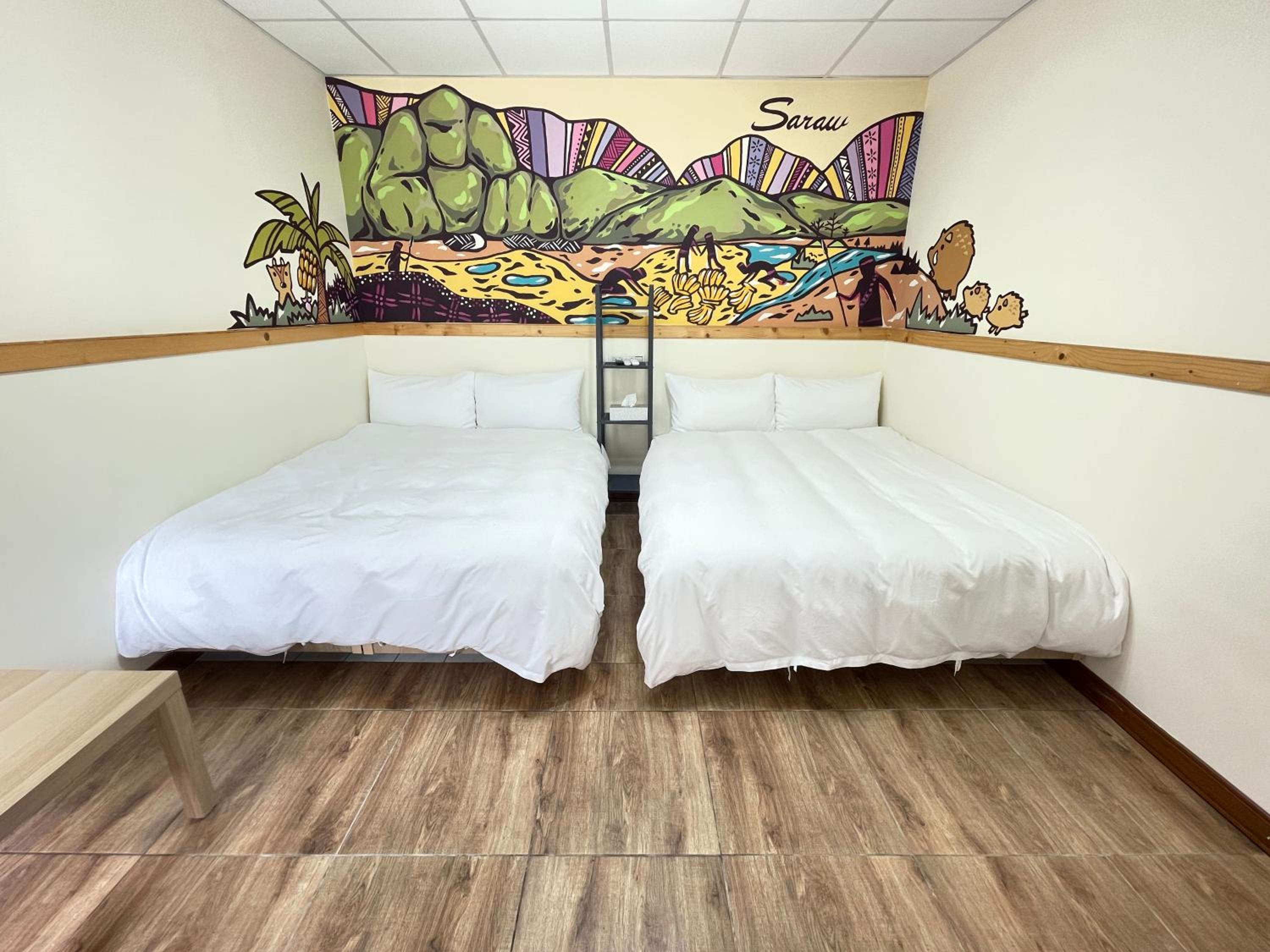 Quadruple Room with Private Bathroom