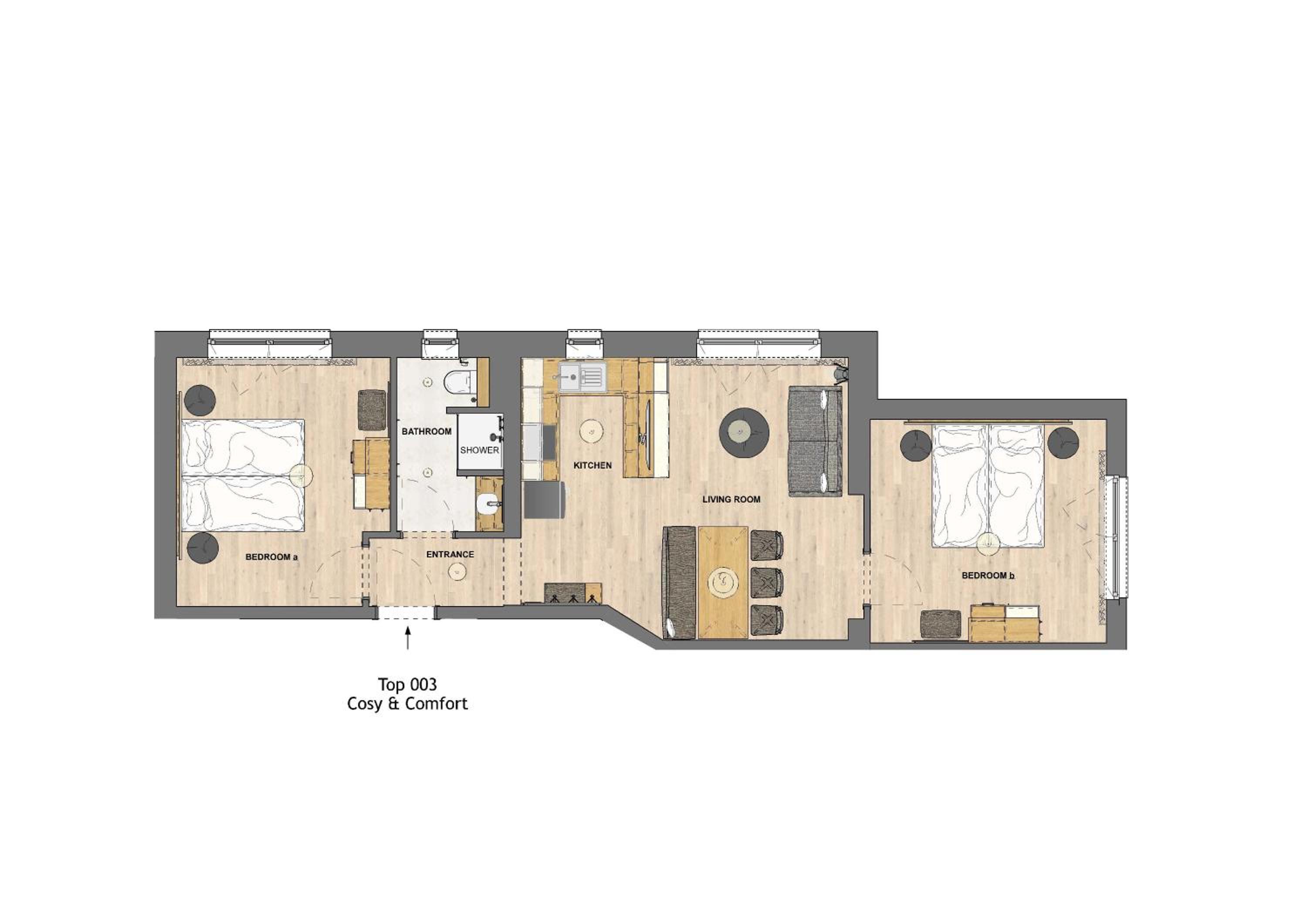 Two-Bedroom Apartment