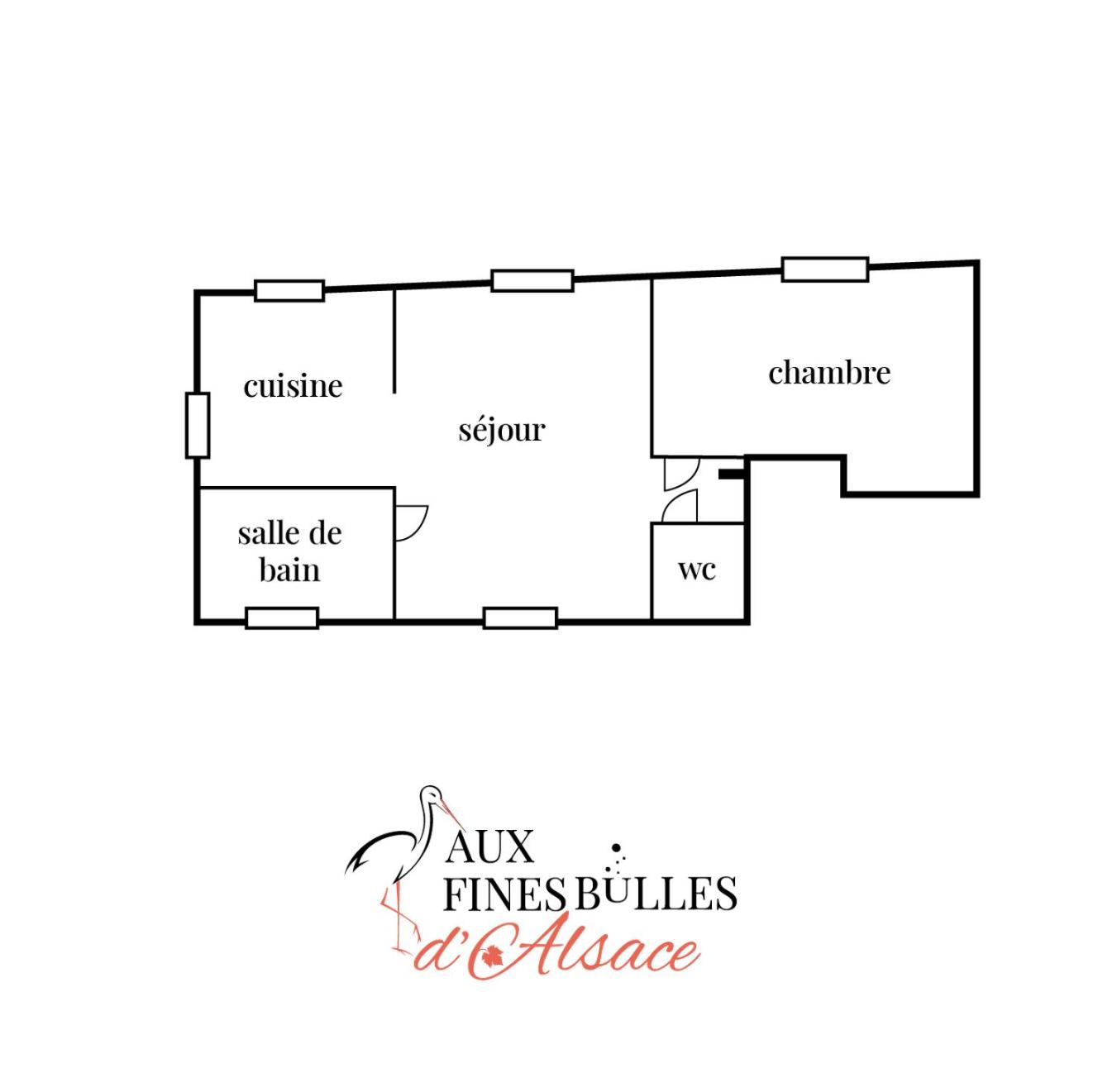 One-Bedroom Apartment - LE BREDELE