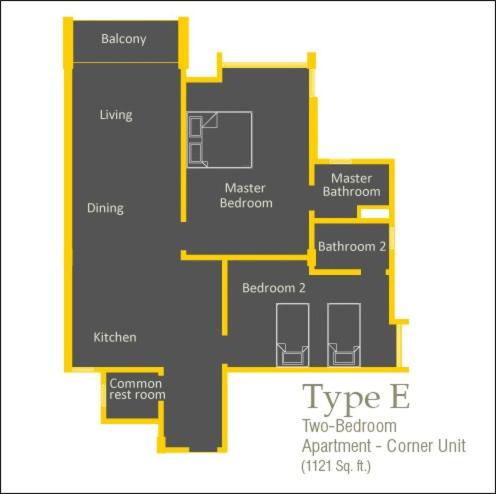 Two-Bedroom Apartment - Photo 8