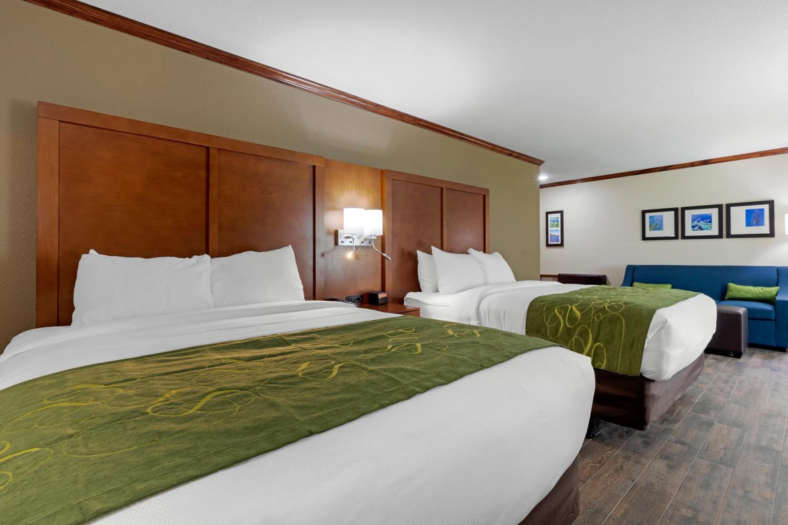 Accessible Efficiency Suite with Two Queen Beds and Sofa Bed - Non Smoking - Photo 2