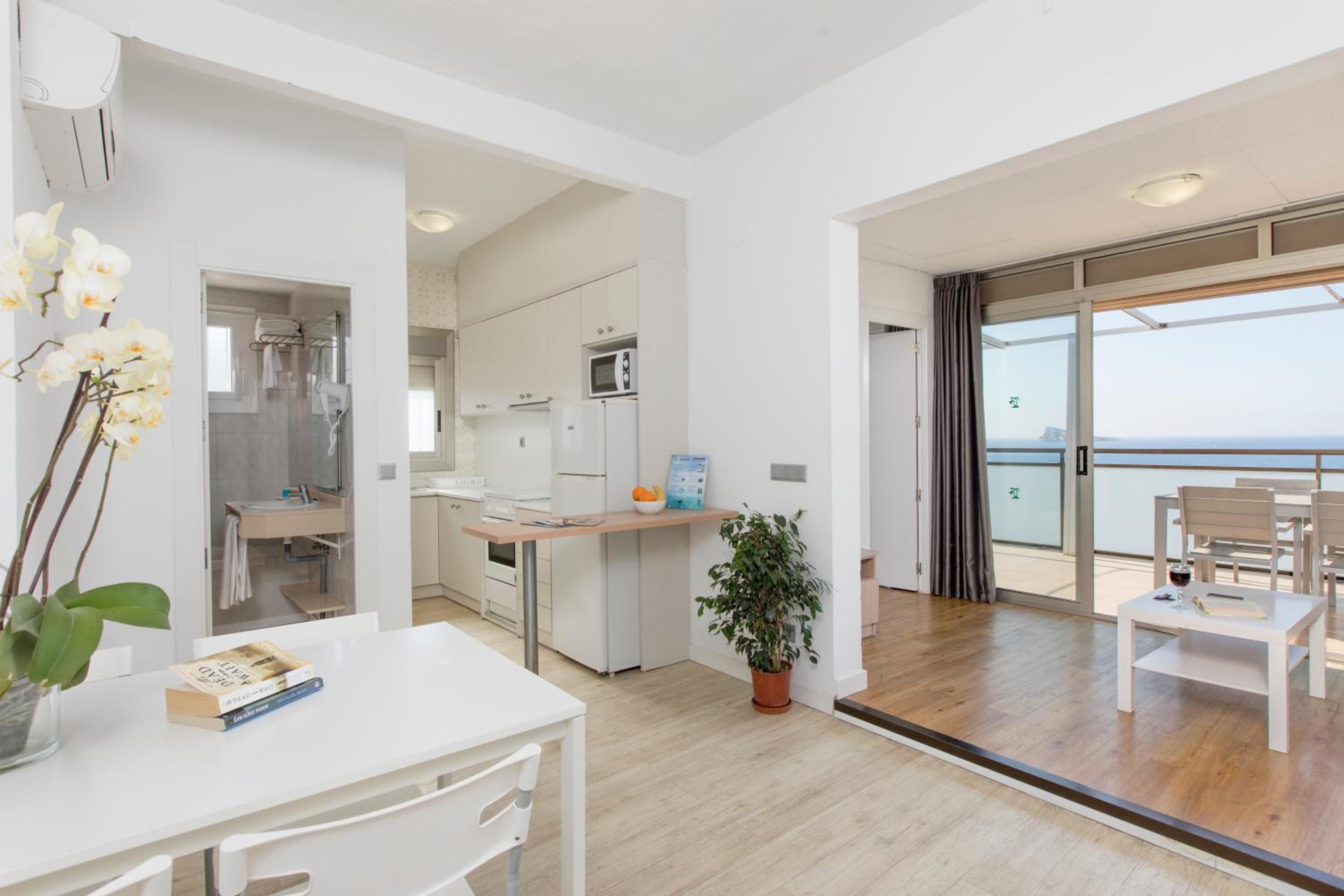Apartamento Penthouse de una habitación con vistas al mar