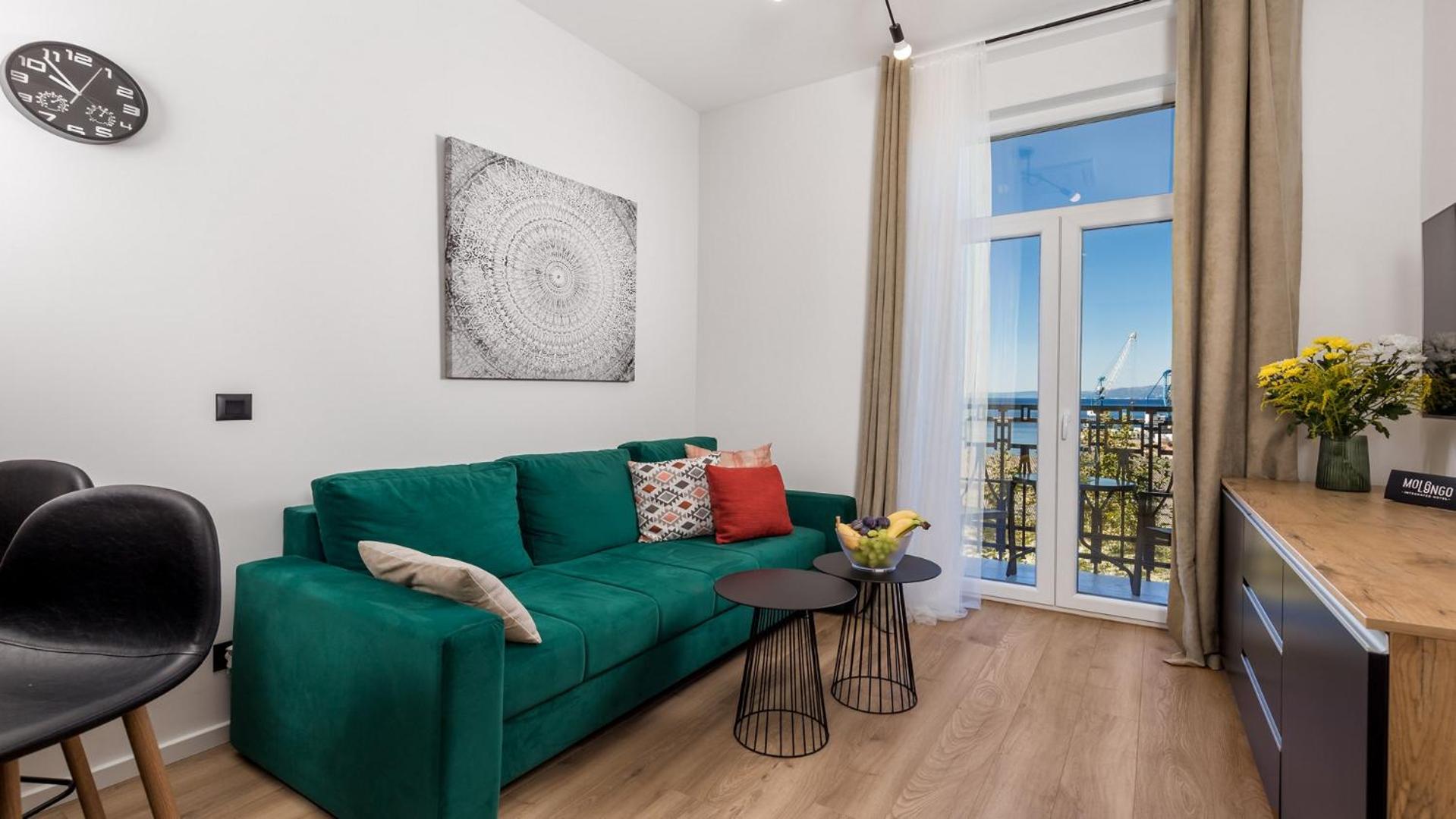 Studio with Balcony