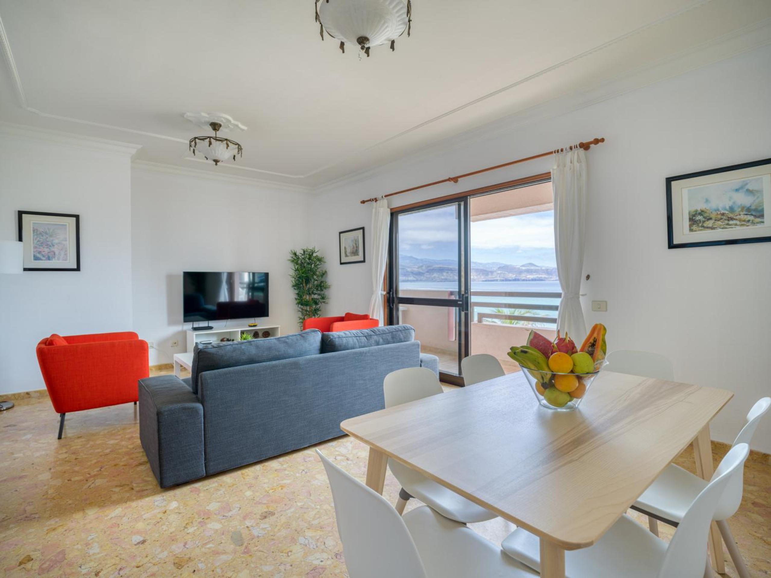 Apartamento con vista al mar