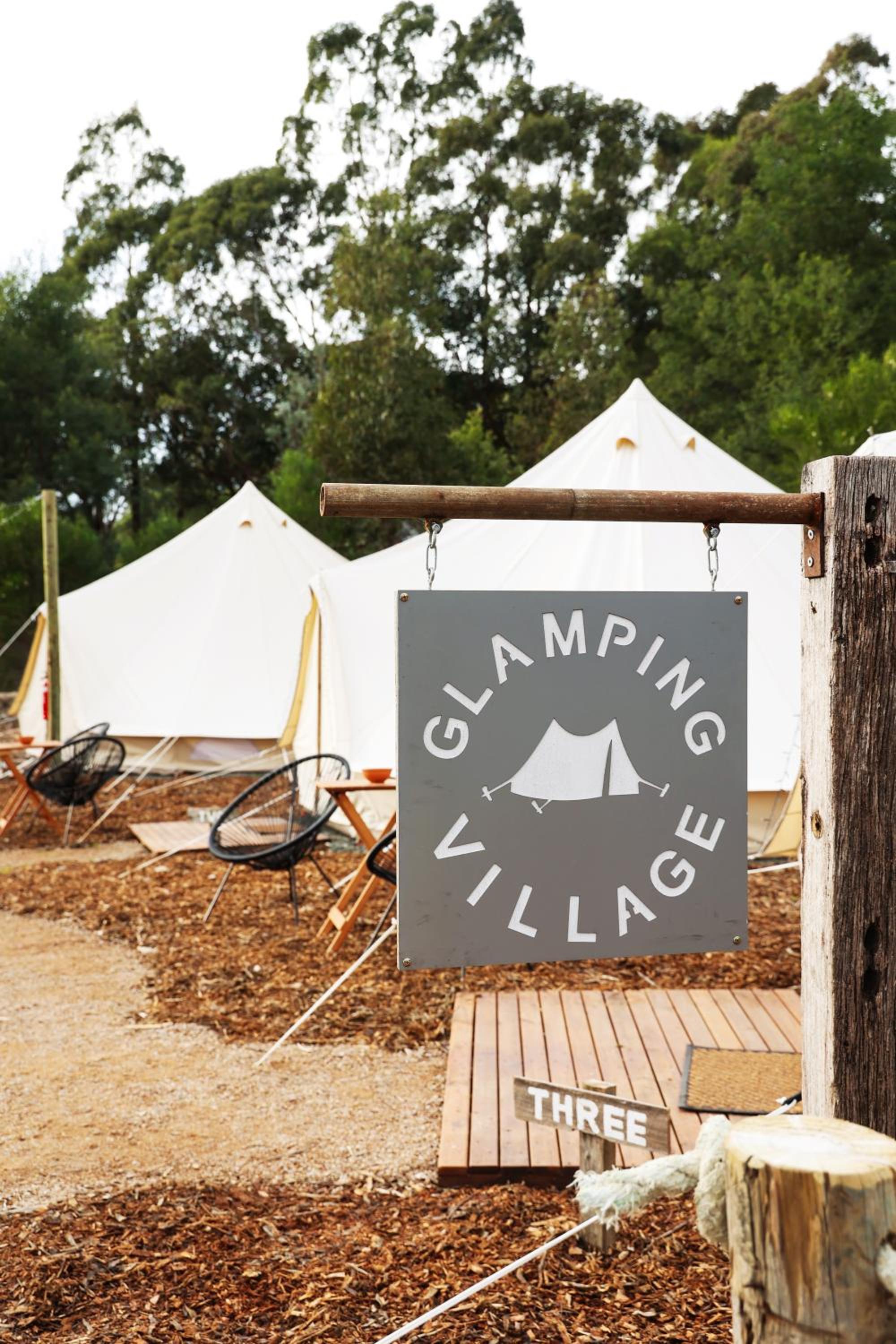 Glamping Tent - for children 5 years and over and NOT Pet Friendly