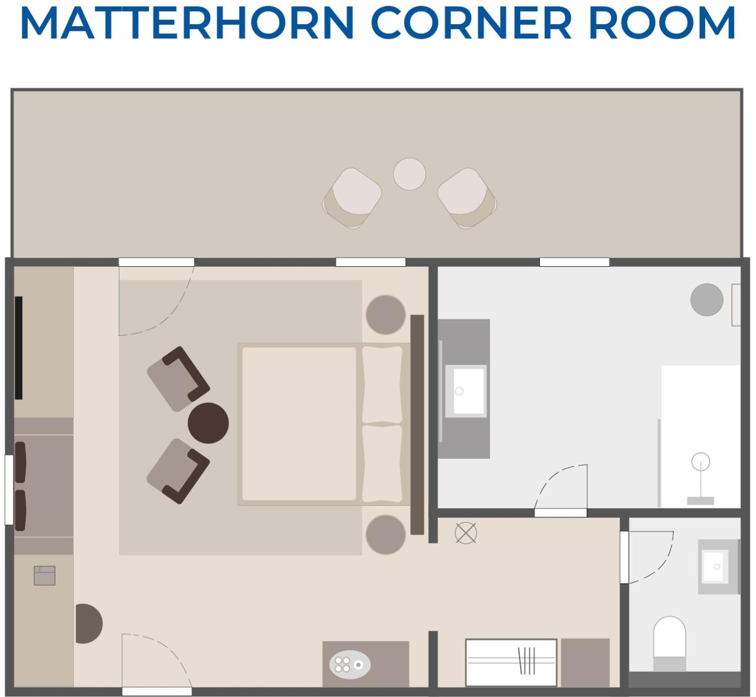 Corner Room with Matterhorn View