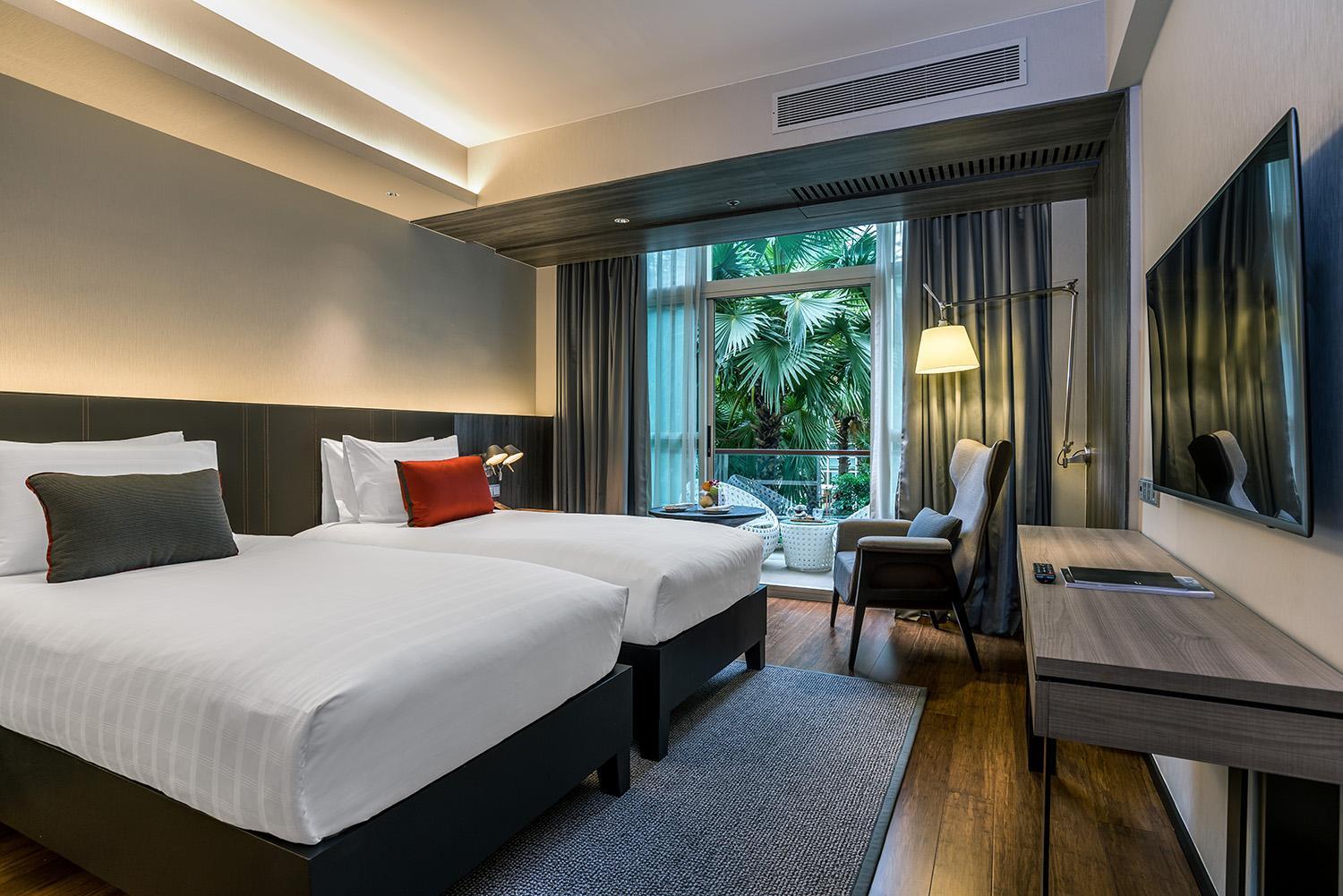 Premium Deluxe Double Room with Balcony