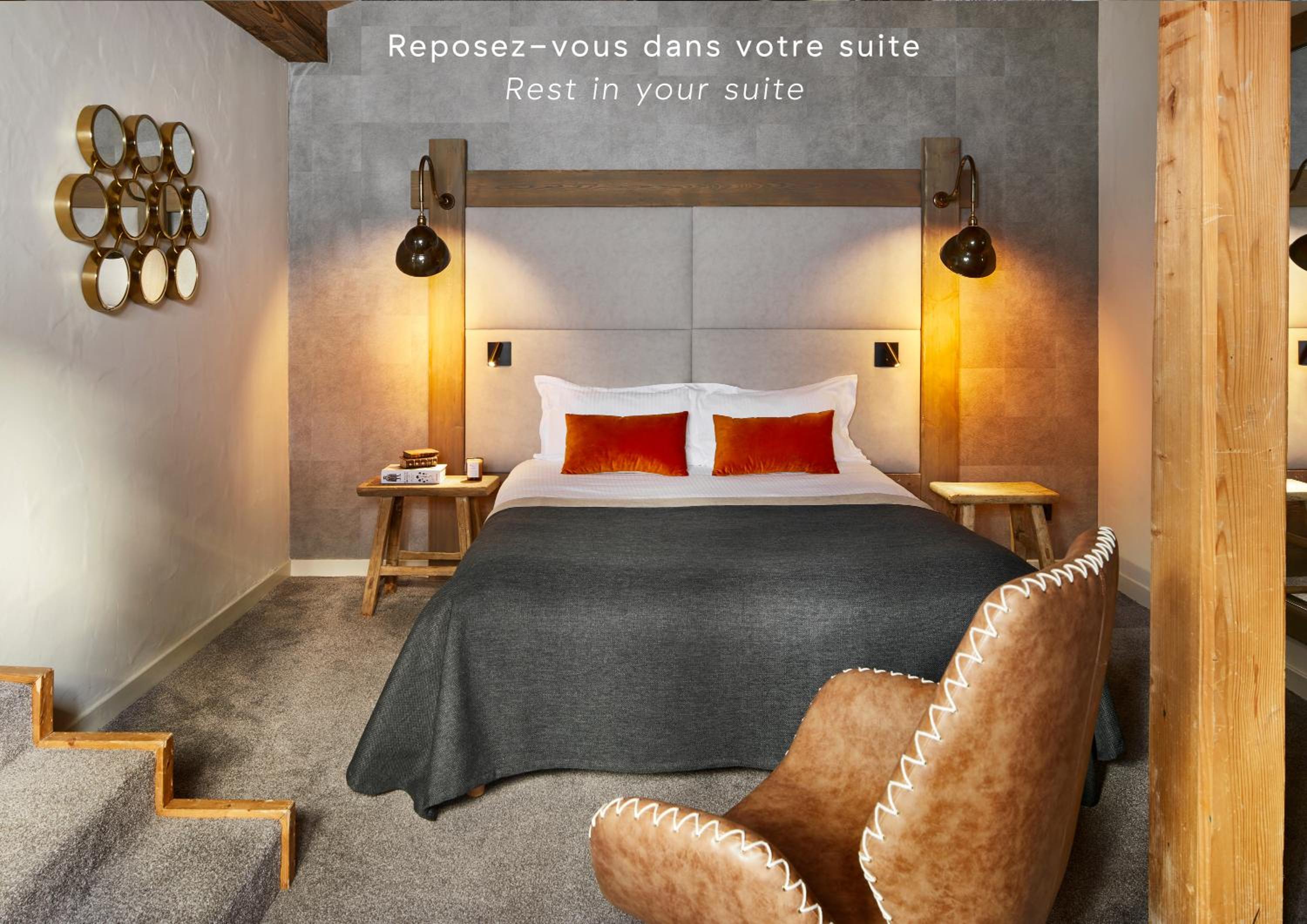 The Large Suite - Megeve view with Balcony with High Tea (dec-april)  - Photo 1