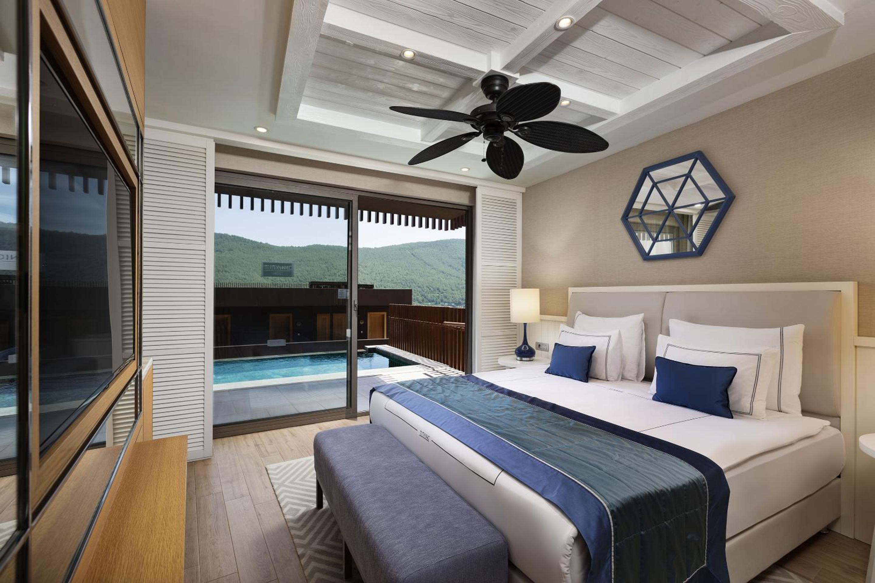 Chambre Deluxe avec Accès Direct à la Piscine