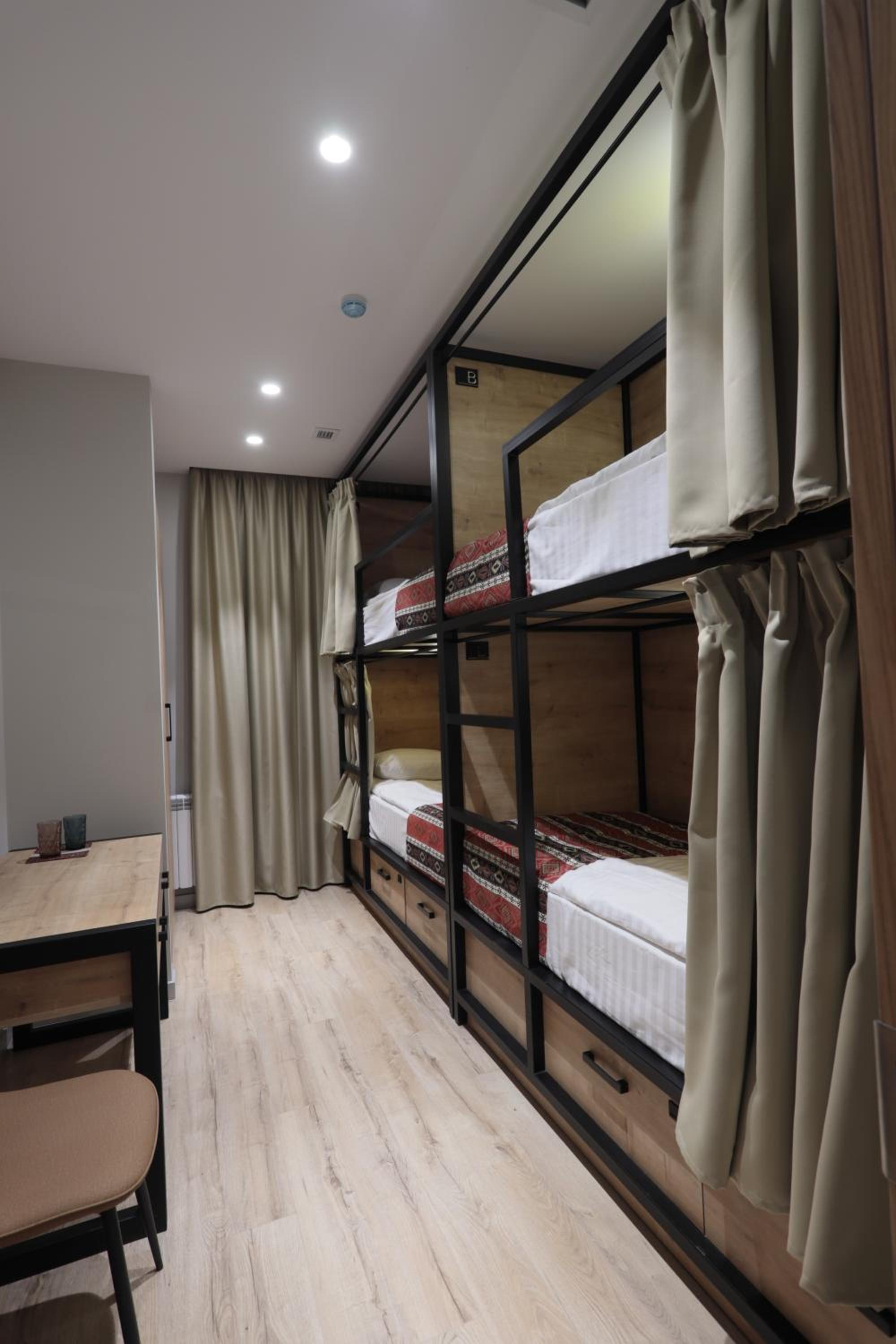 Bed in Female Dormitory Room