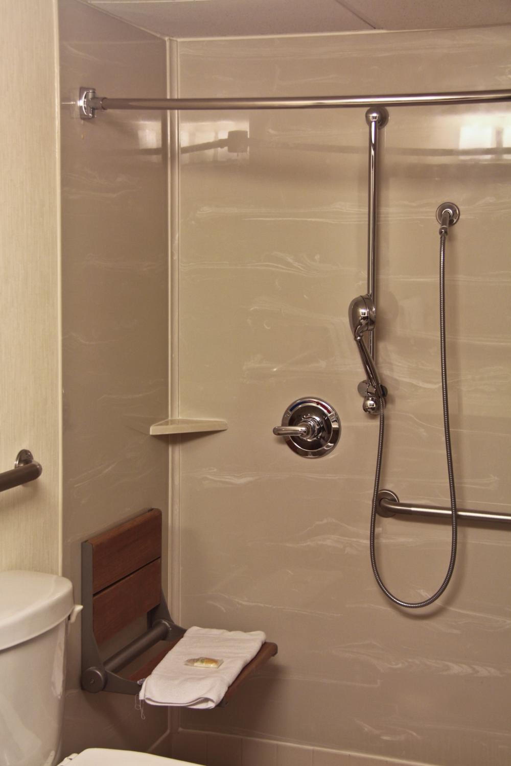 Standard King Room with Mobility Accessible Roll-In Shower photo 2
