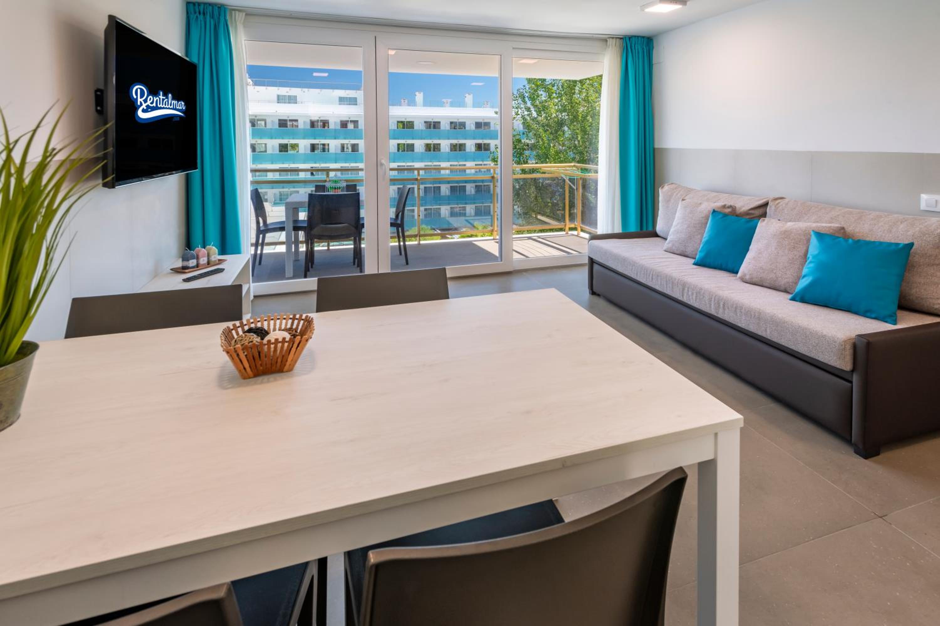 Apartamento de dos habitaciones