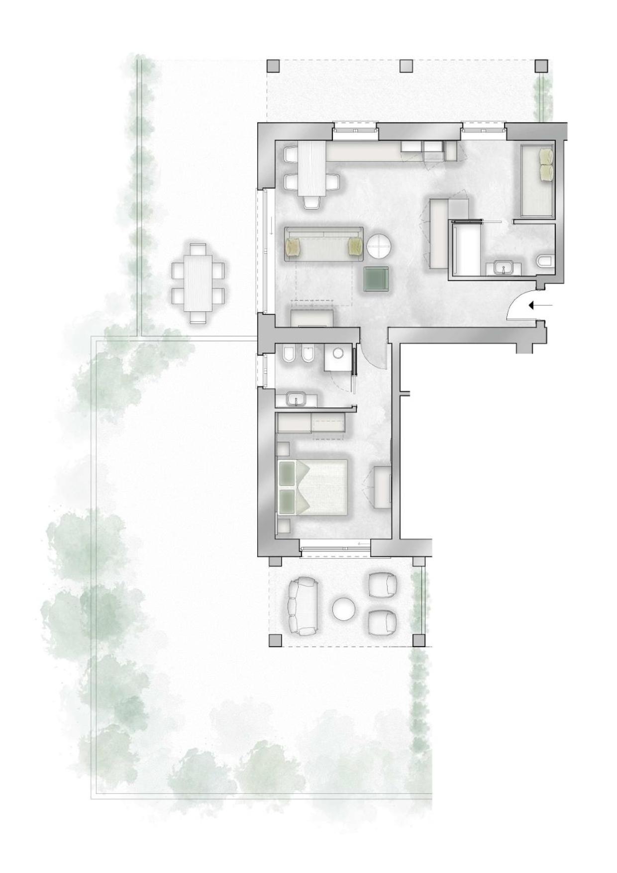Two-Bedroom Apartment photo 2