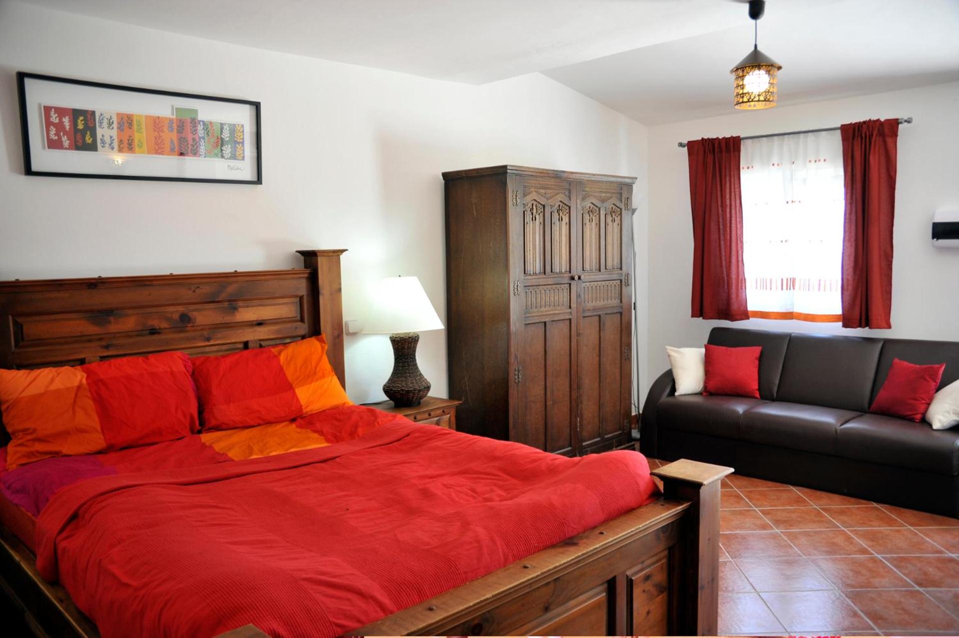 Apartamento con vista al jardín