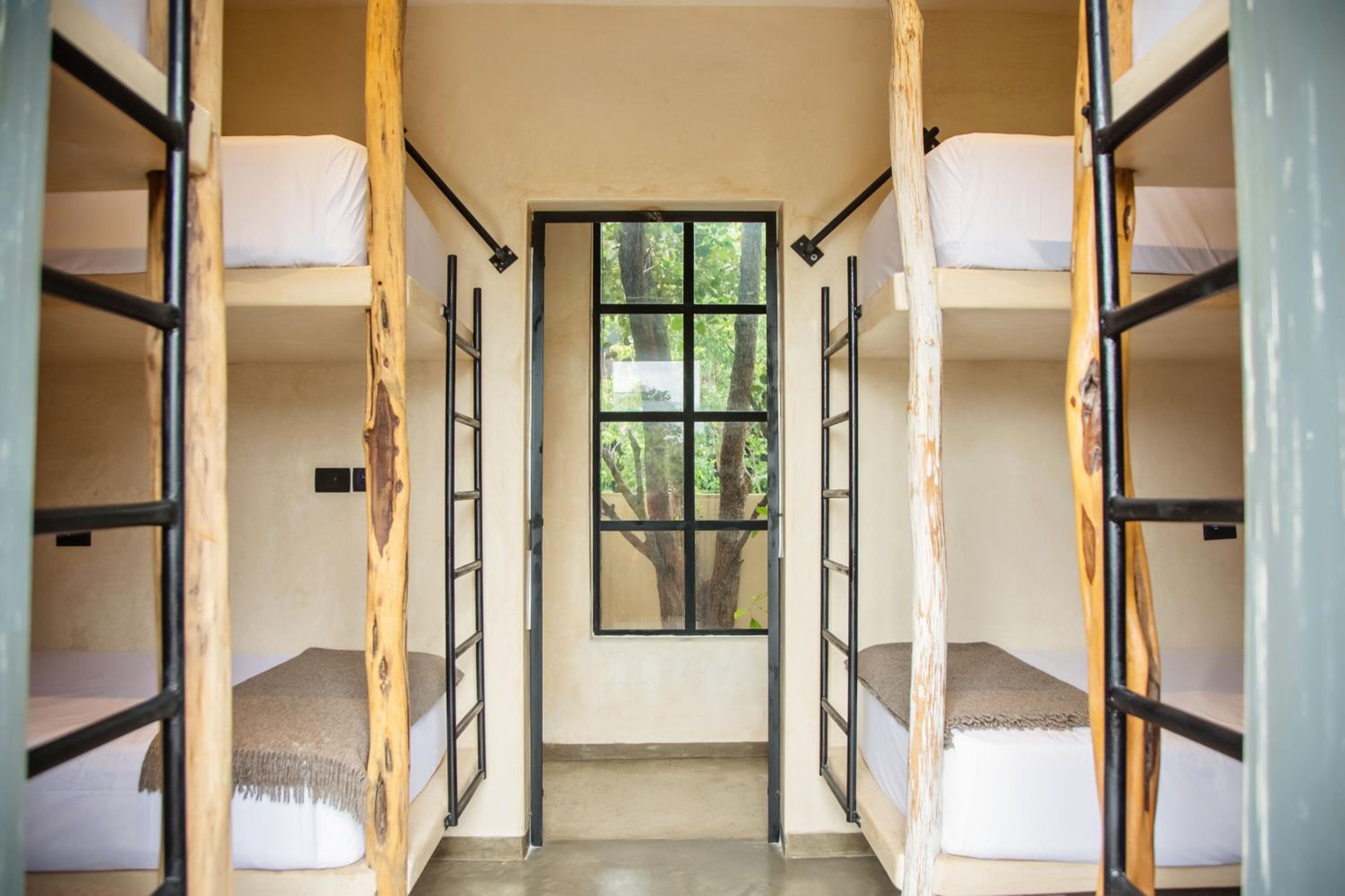 Single Bed in Female Dormitory Room