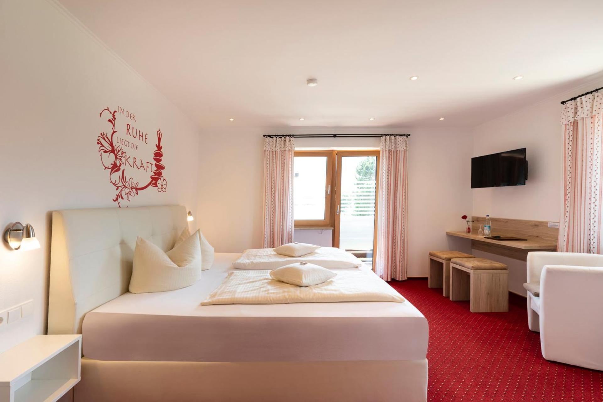 Comfort Double Room with Balcony or Terrace incl. "Königscard"