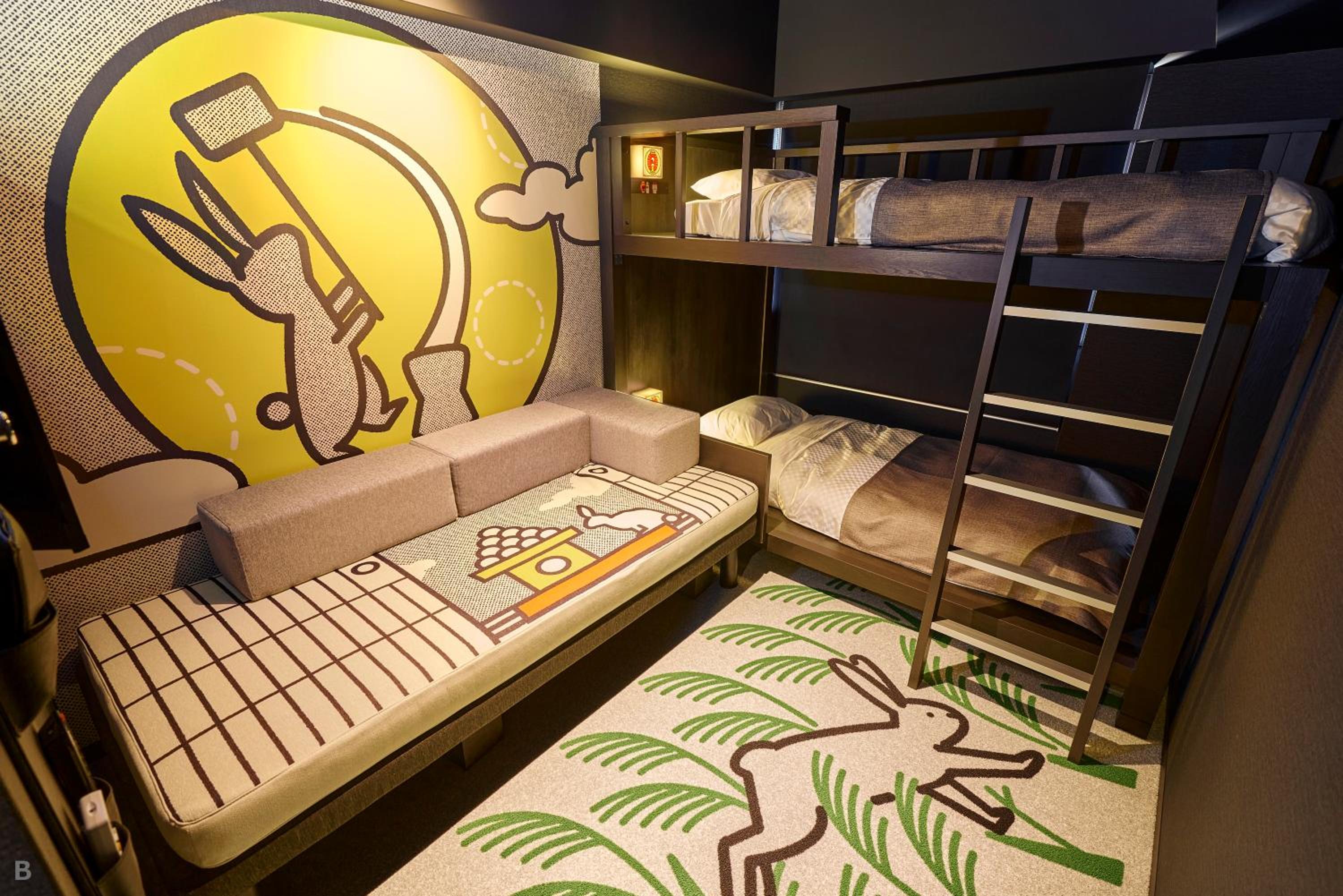Triple Room with Bunk Bed and Sofa - Photo 1