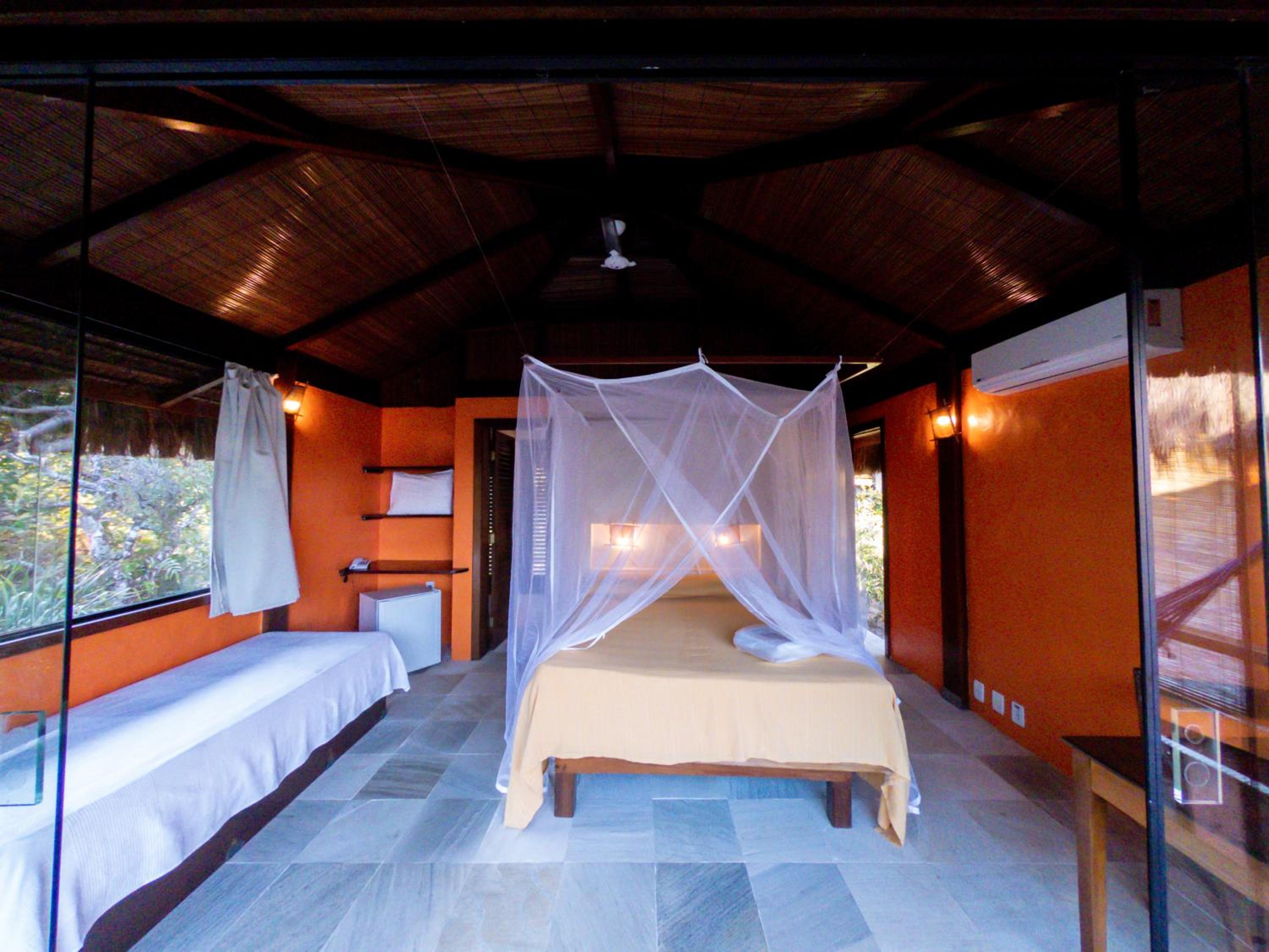 Standard Triple Bungalow With Air Conditioning And Private Deck - Annex