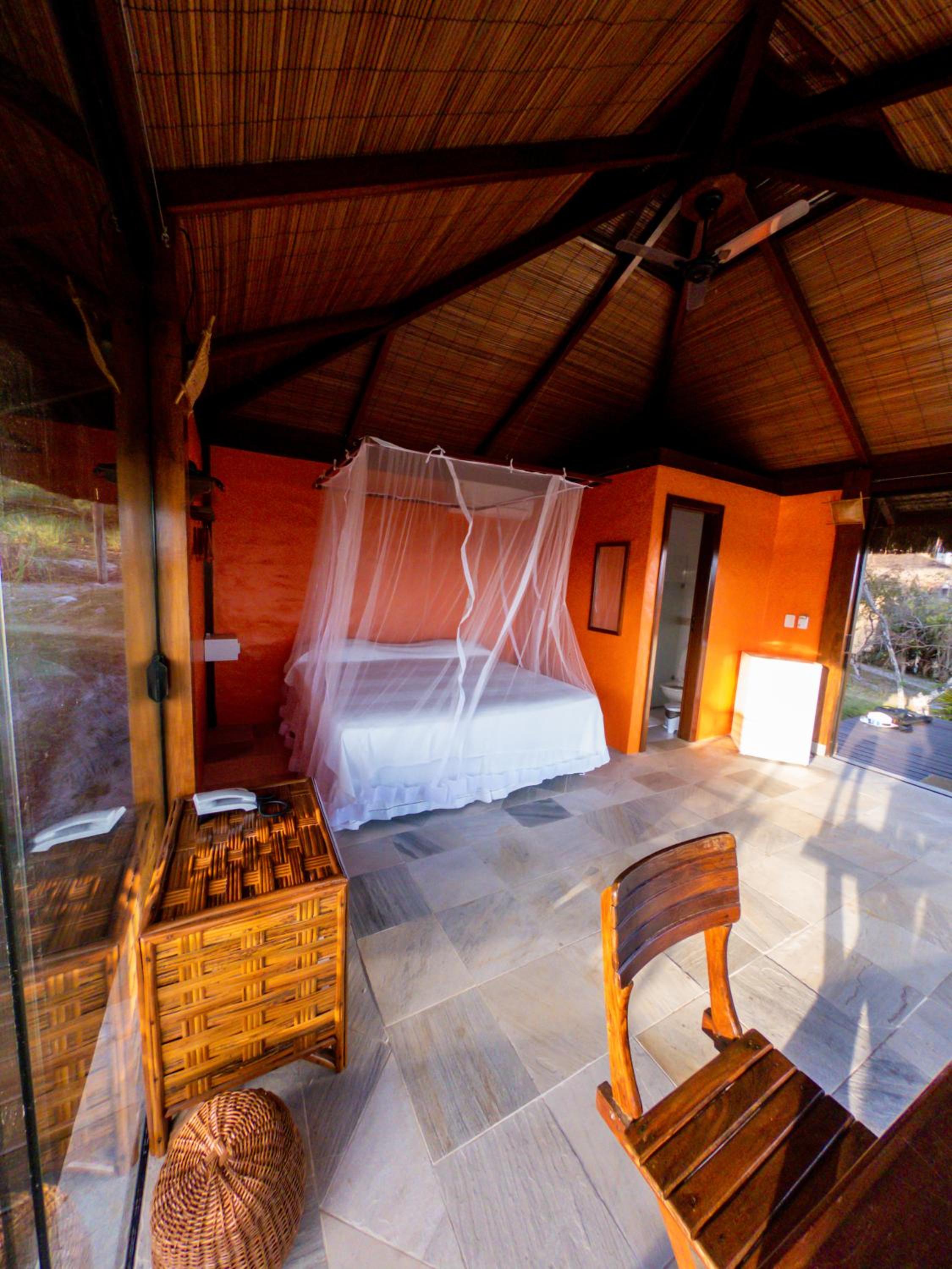 Luxury Bungalow with Air Conditioning and Shared Balcony - Annex