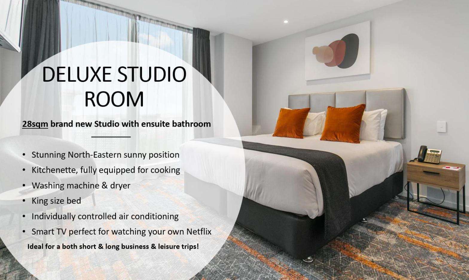 King Studio Apartment with Kitchenette