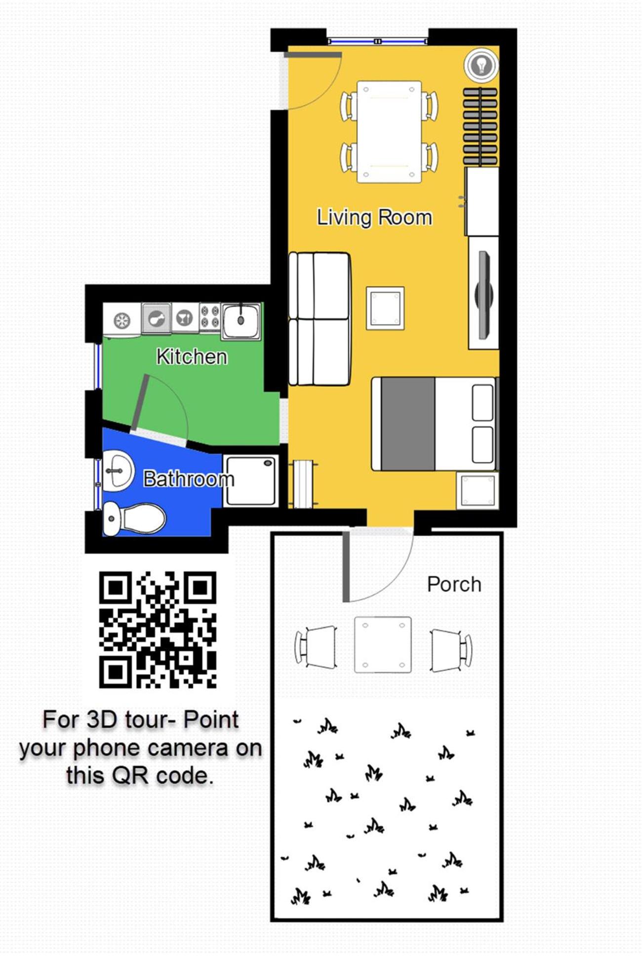 Studio Apartment photo 3