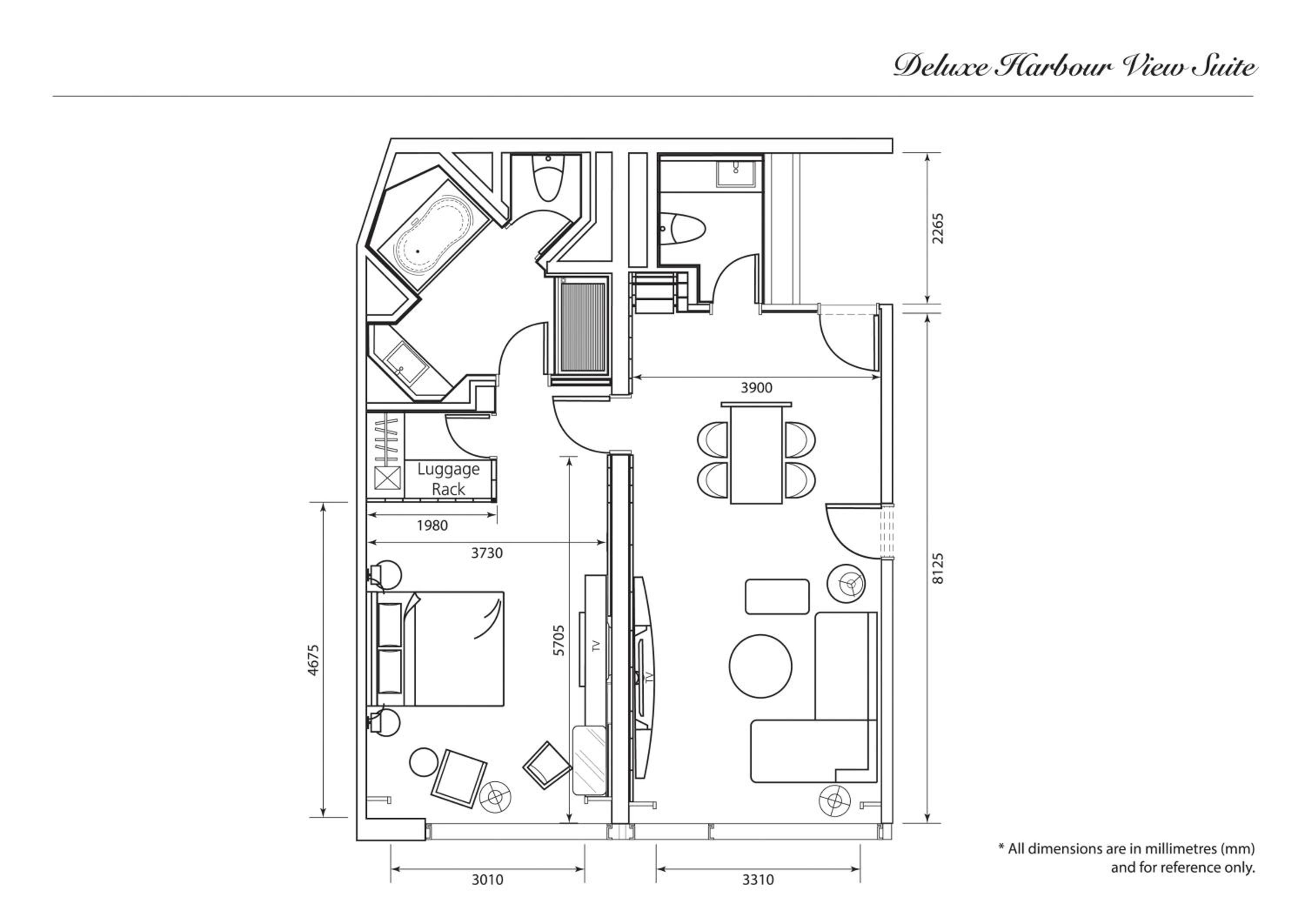 Deluxe Harbor View Suite with Executive Lounge Access thumbnail 6
