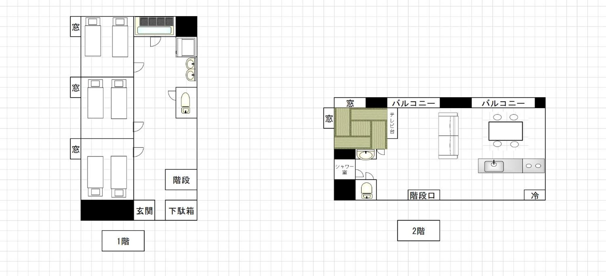 三卧室公寓