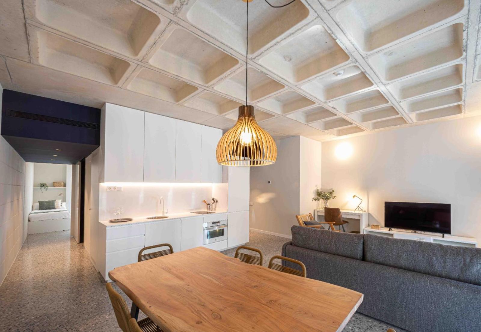 Apartamento de dos habitaciones
