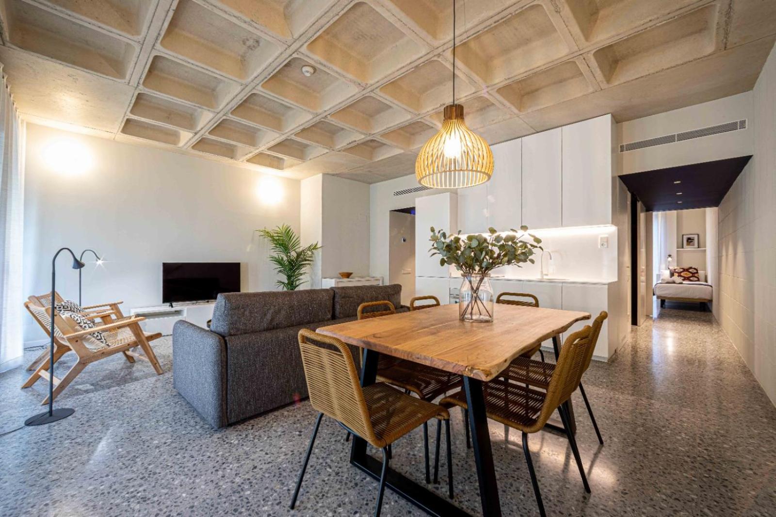 Apartamento de dos habitaciones