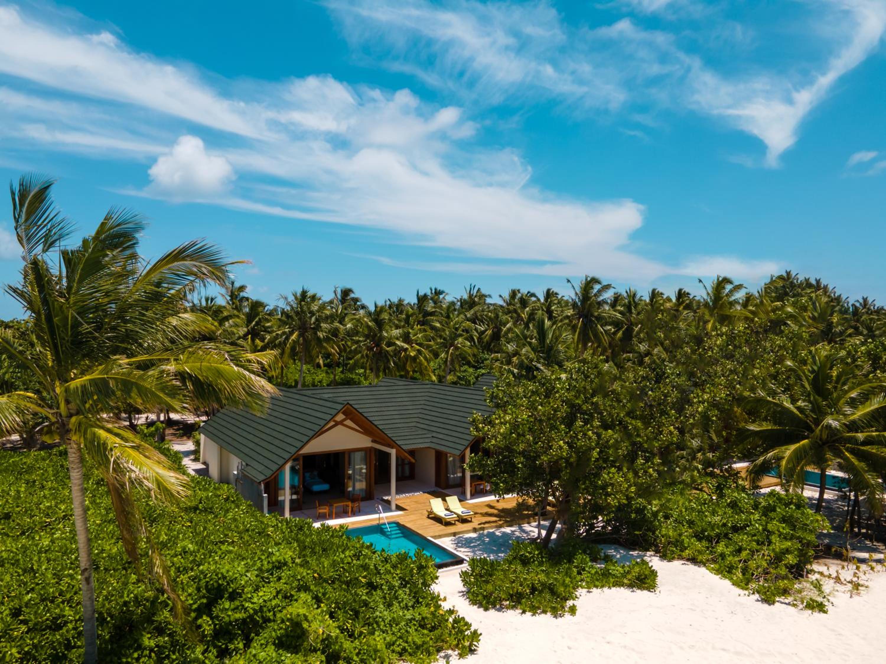 Two Bedroom Private Luxury Beach Residence - Stay 4 nights or more for free seaplane transfers for all pax (Booked on or before 30th Sep 2026)