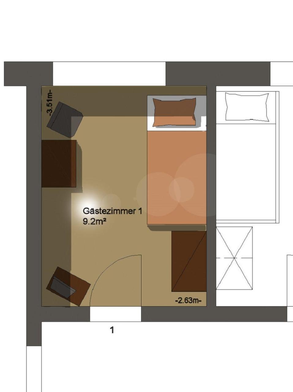 Single Room with Shared Bathroom photo 3