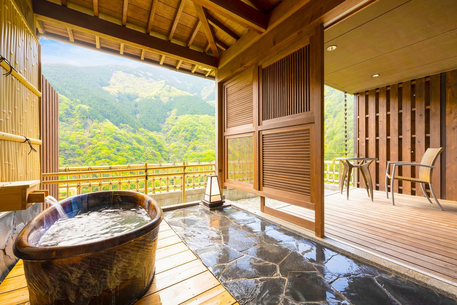 Japanese-Style Room with Open-Air Bath - Photo 4