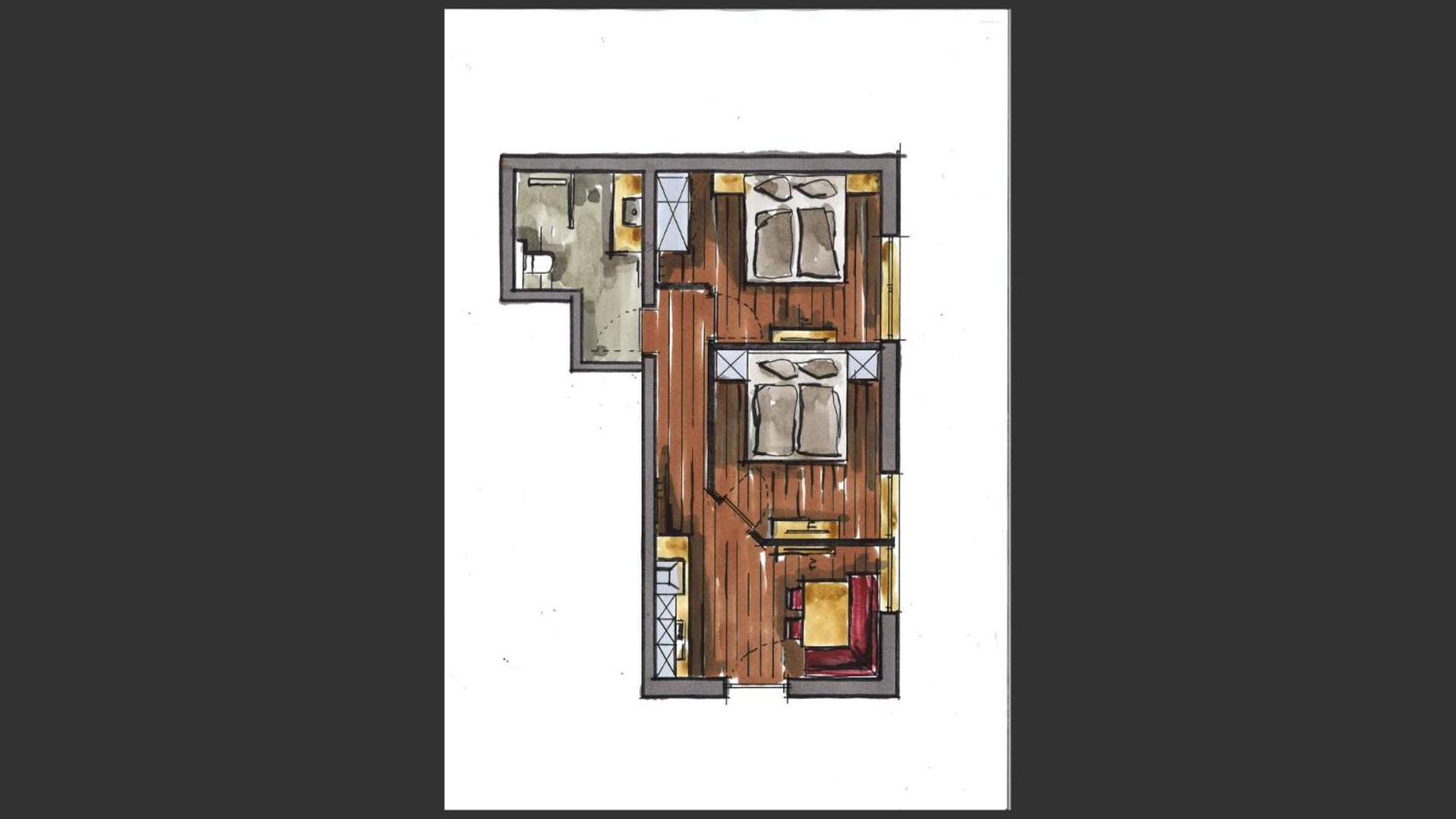 Two-Bedroom Apartment photo 2