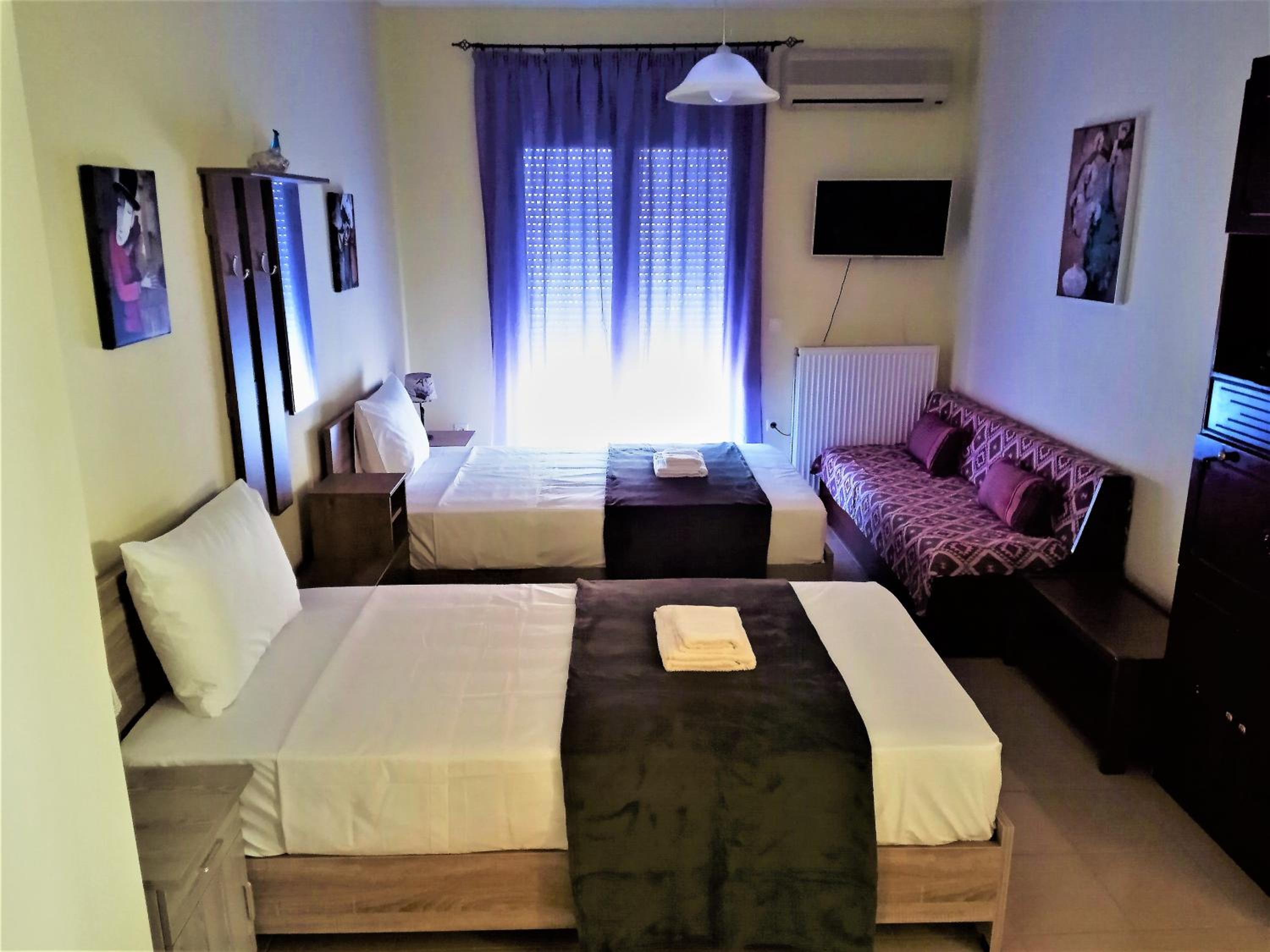 Quadruple Room with Balcony