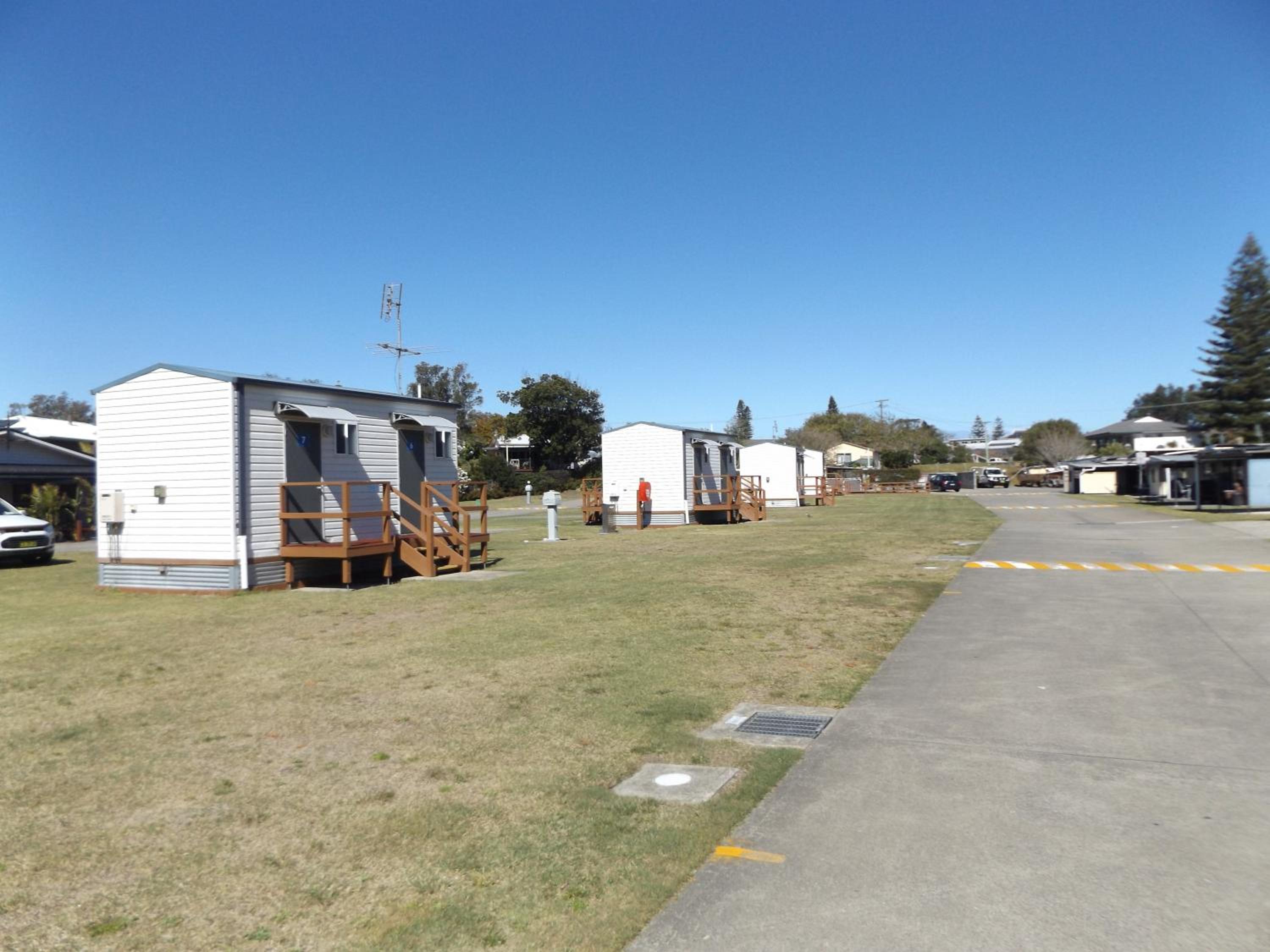 Paved Powered Site with Private Bathroom - No Caravan Provided