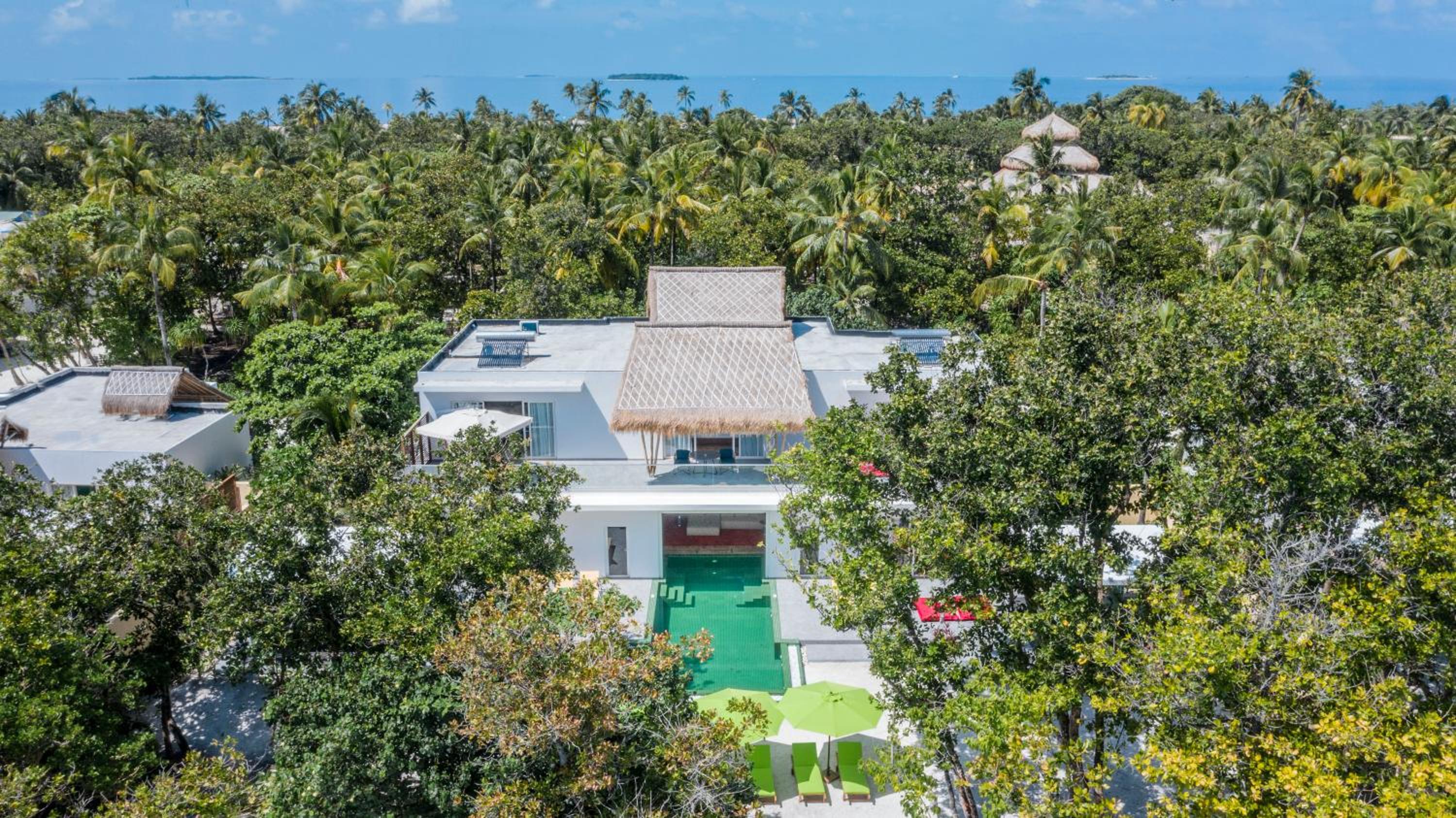 Three-Bedroom Royal Beach Villa with Pool