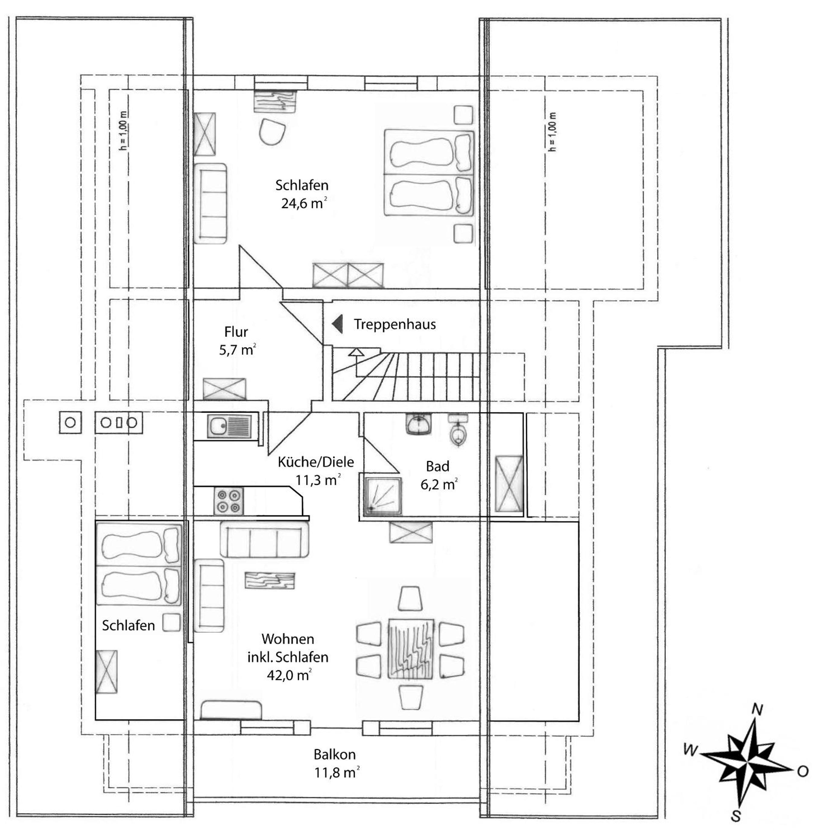 Apartment with Mountain View photo 2