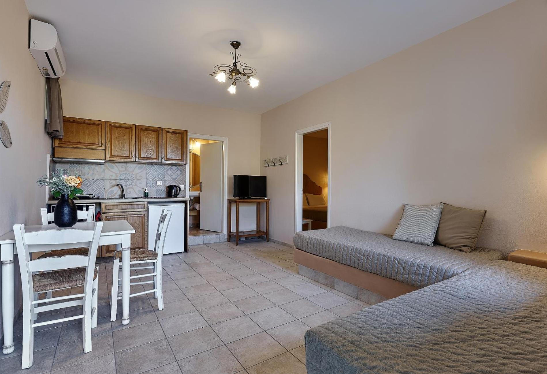 Apartamento de una habitación superior