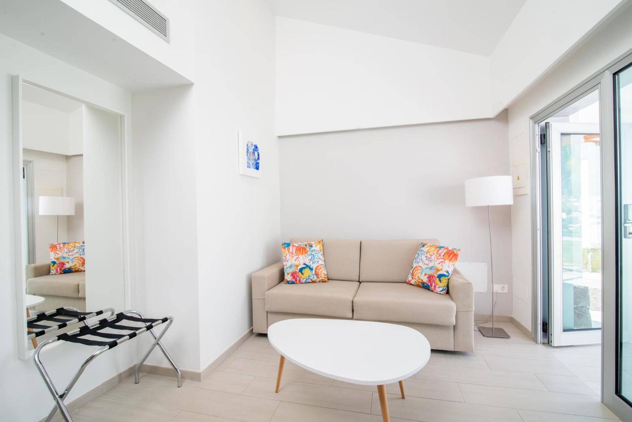 Suite con vista al jardín