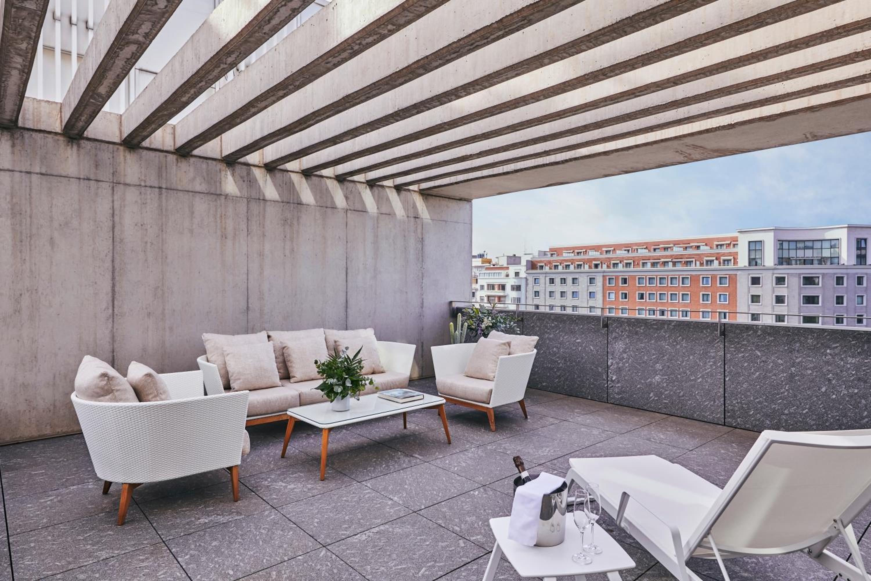 One-Bedroom Terrace Apartment
