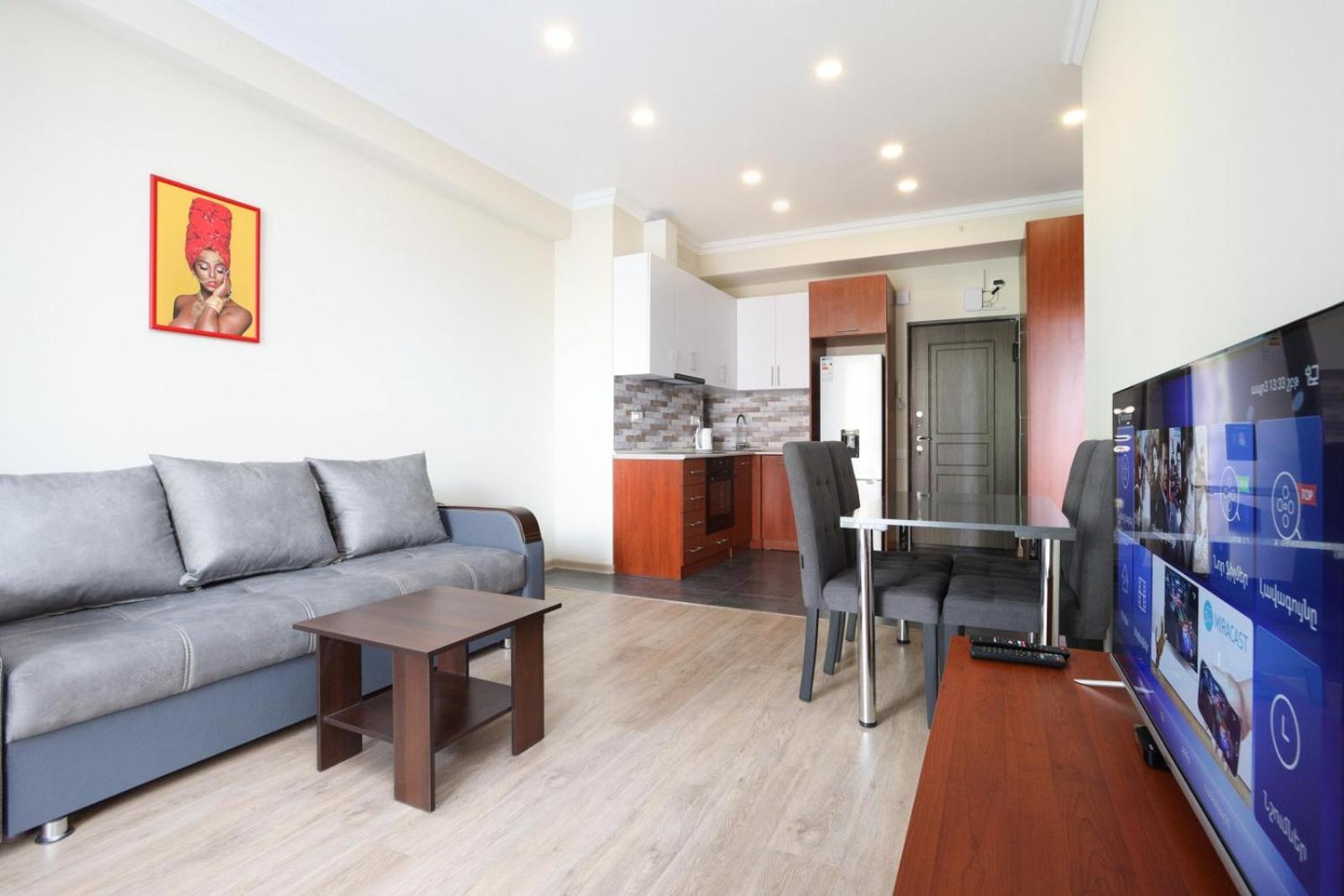 One-Bedroom Apartment with Balcony