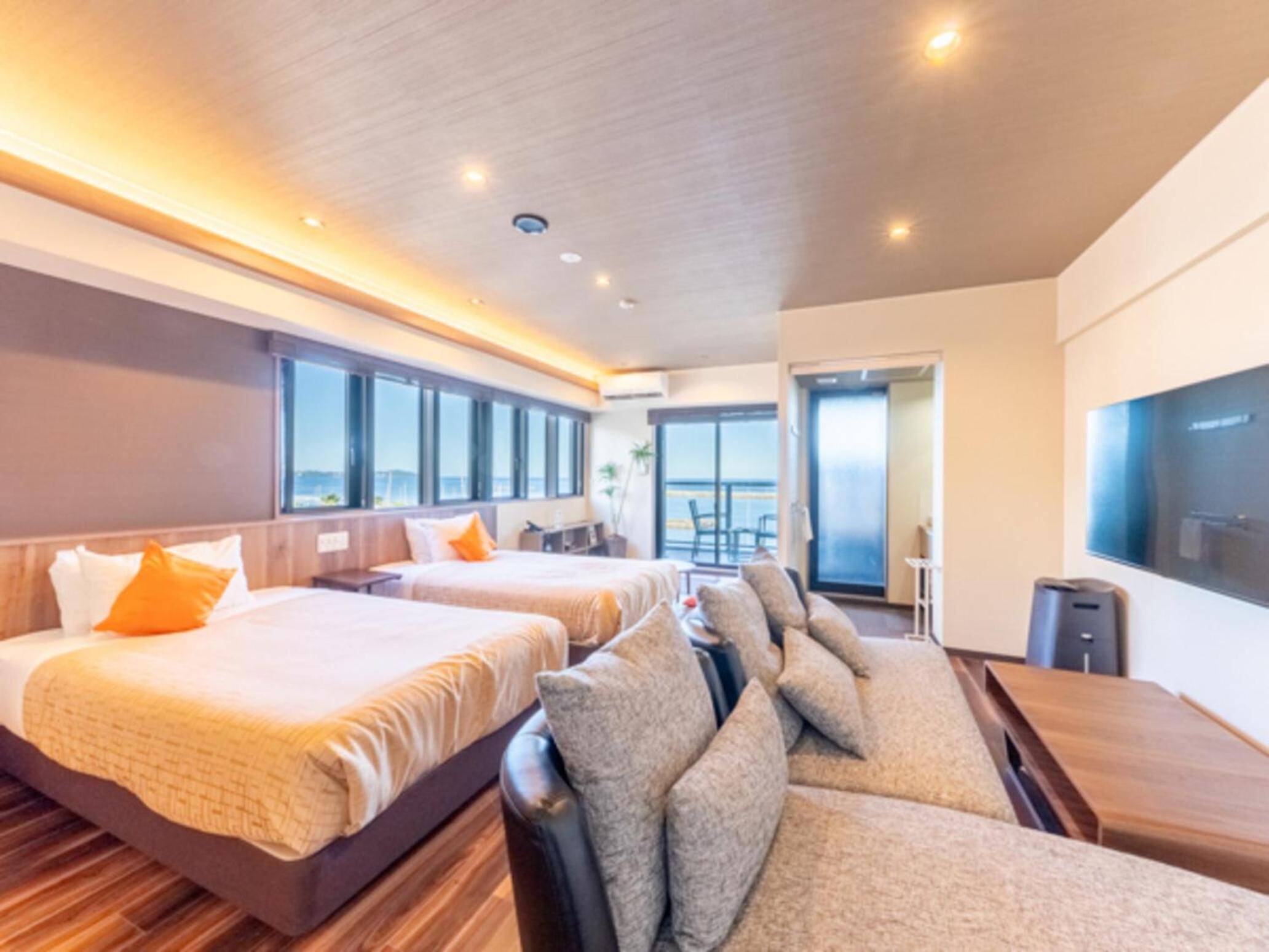 Japanese Modern Junior Suite with Open-Air Bath