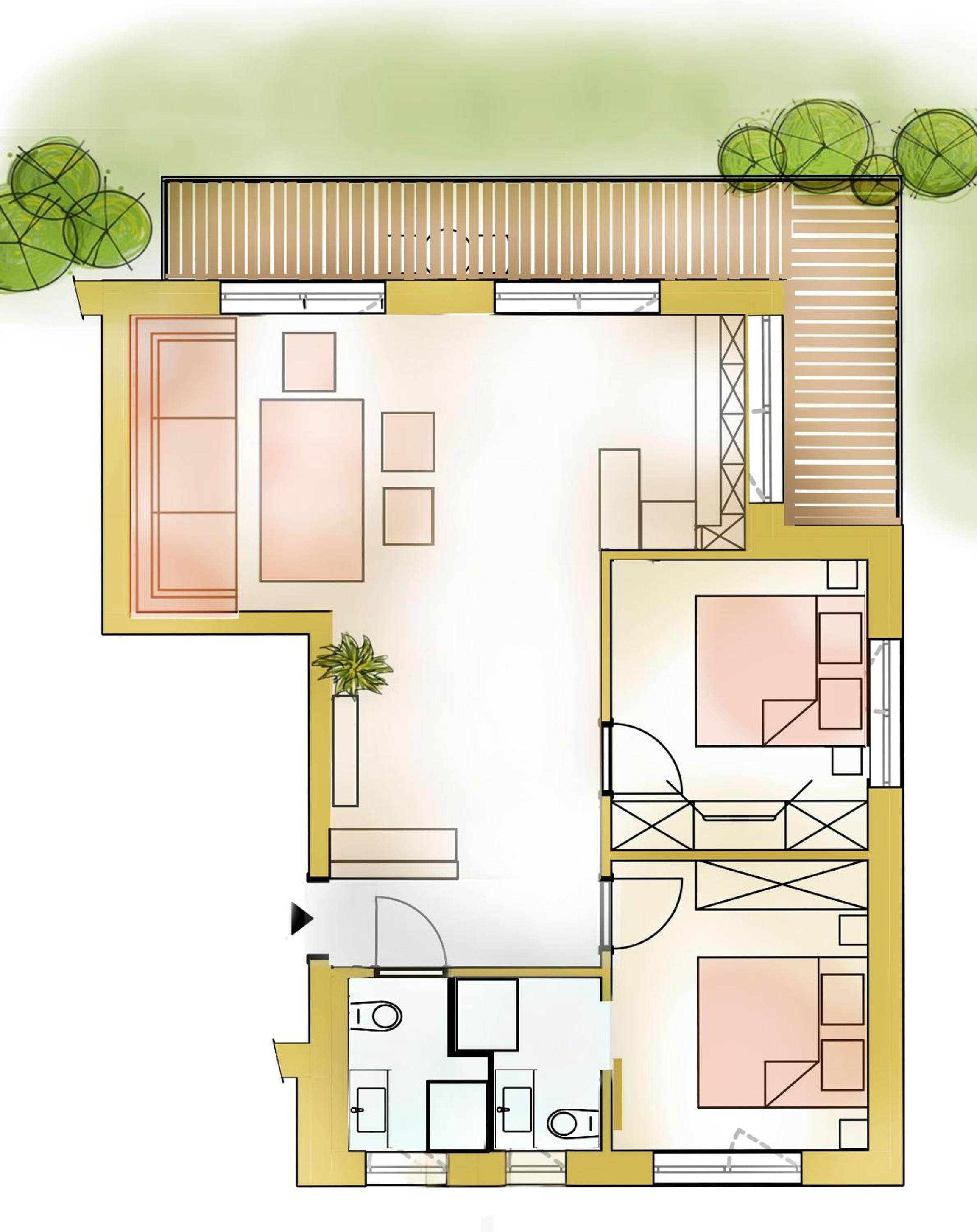 Two-Bedroom Apartment - Photo 22