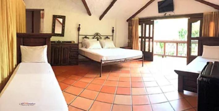 Quadruple Room with Garden View