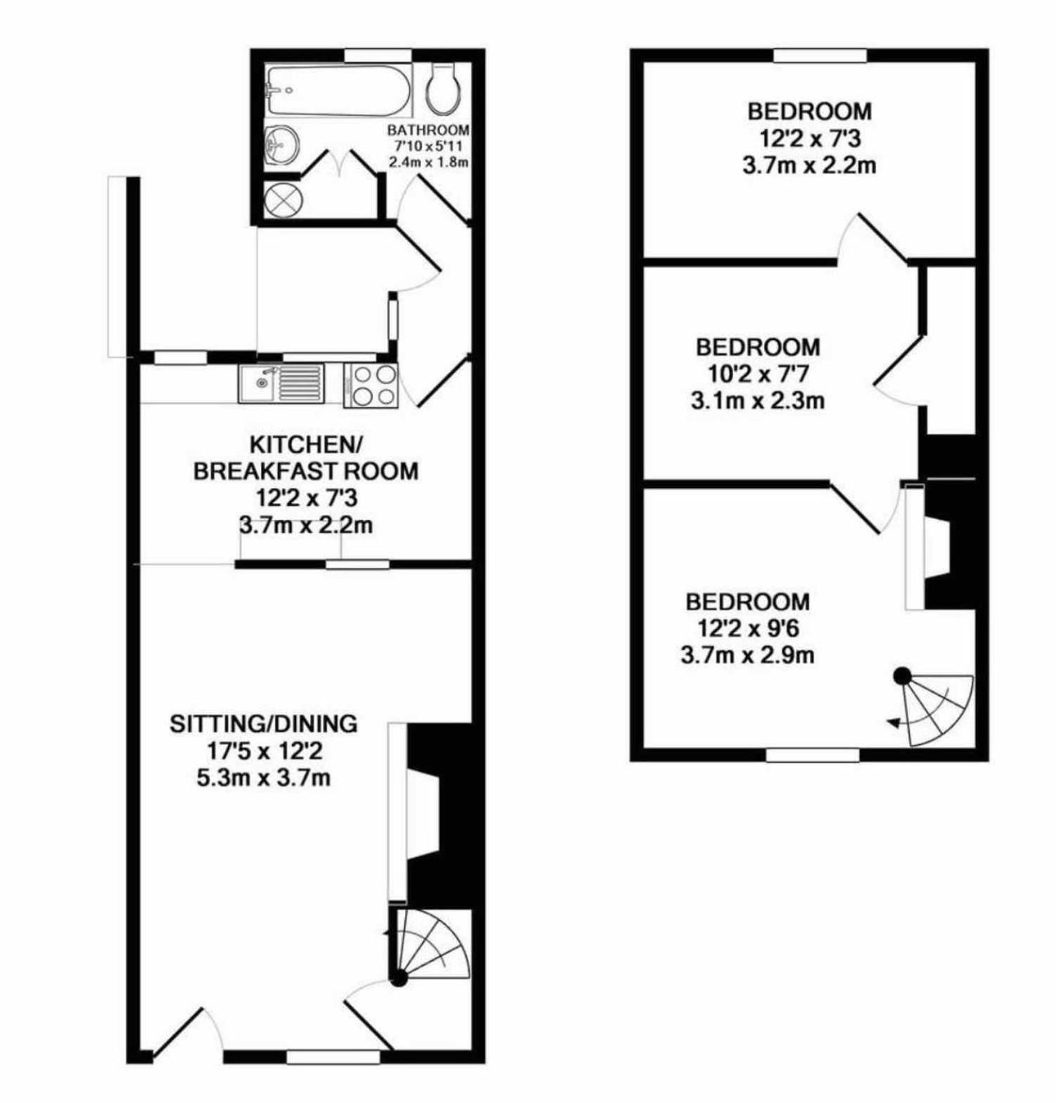 Three-Bedroom House - Photo 38